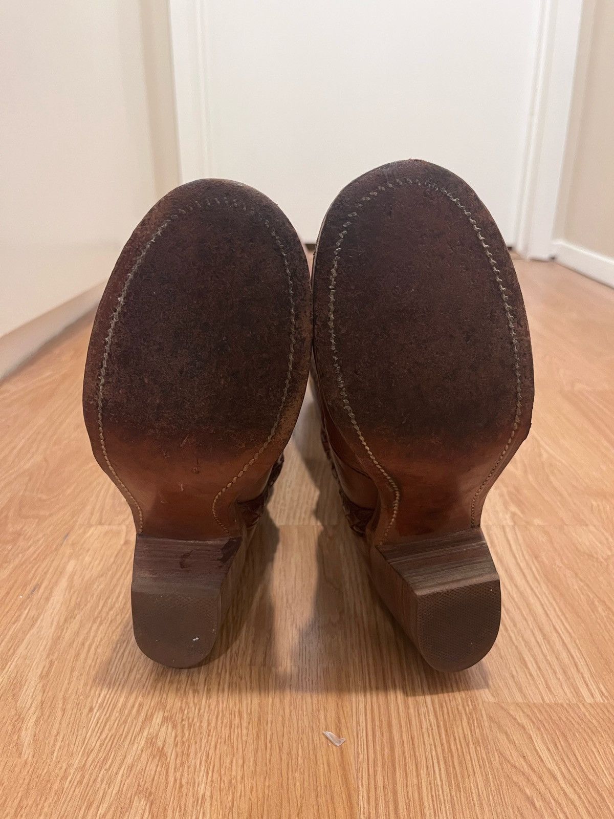 Frye Vintage FRYE Cowboy Boots Size US 7 / IT 37 - 7 Thumbnail