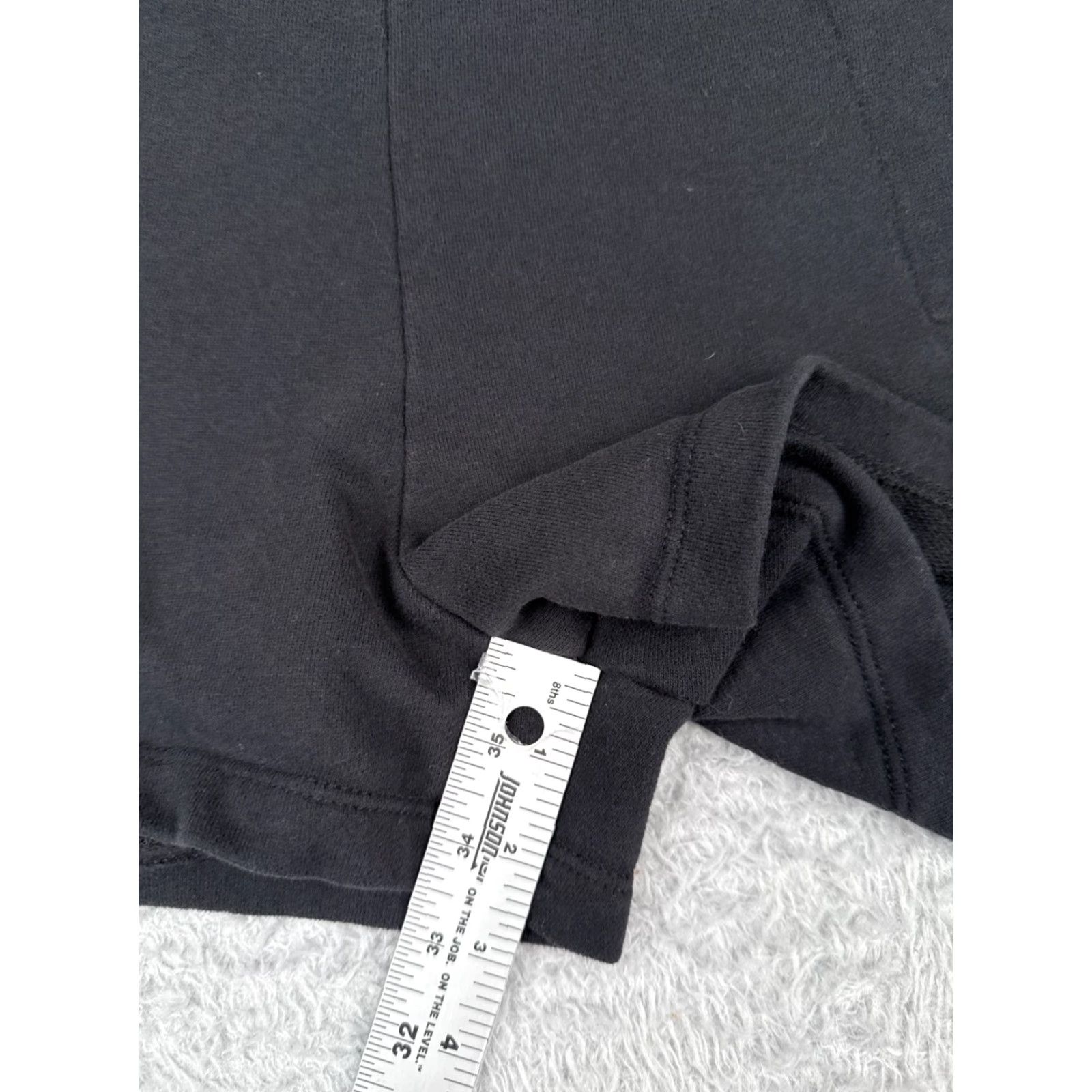 The North Face The North Face Short Women 2XL Black Sweat Elastic Waist French Terry Cotton Size 40" / US 18 - 6 Thumbnail