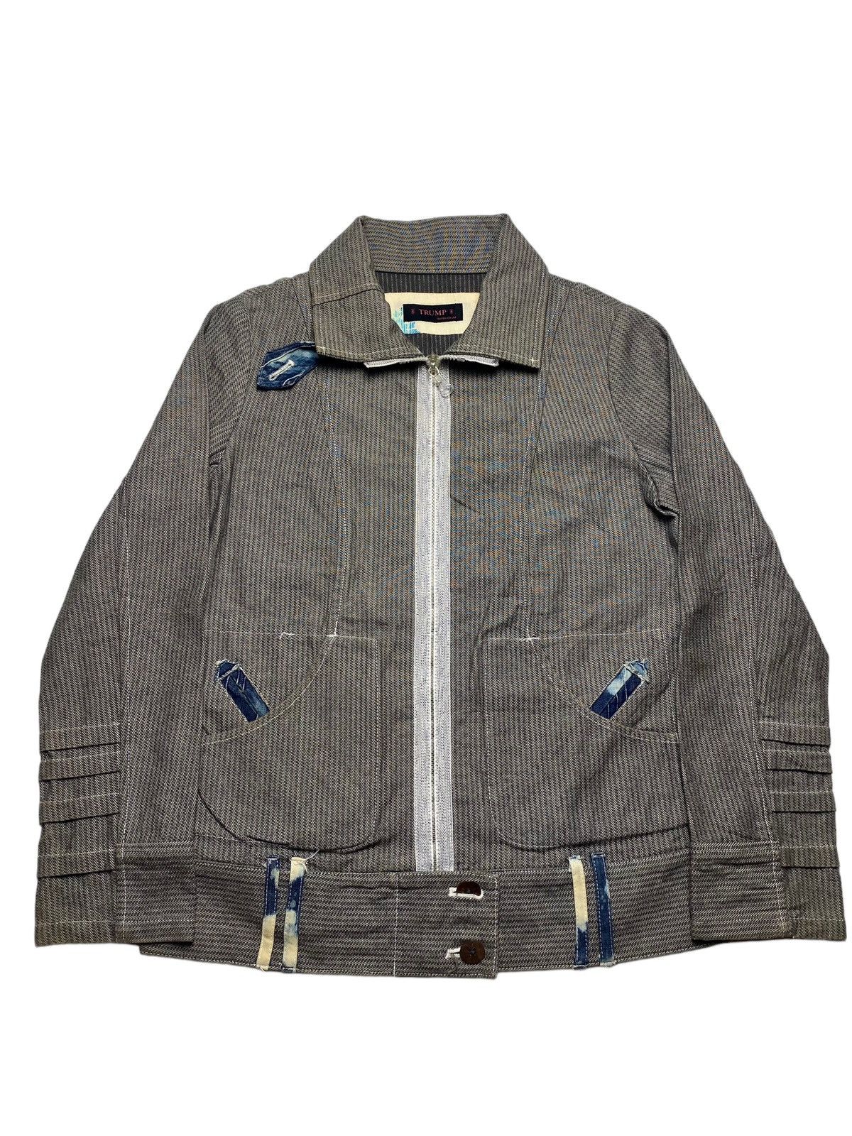 20471120 1990s TK TRY - Riri Zipper Cyber Jacket Size US M / EU 48-50 / 2 - 3 Thumbnail