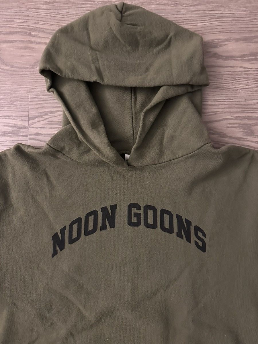 Noon Goons Noon Goons Heavyweight Hoodie - Olive Size US L / EU 52-54 / 3 - 1 Thumbnail