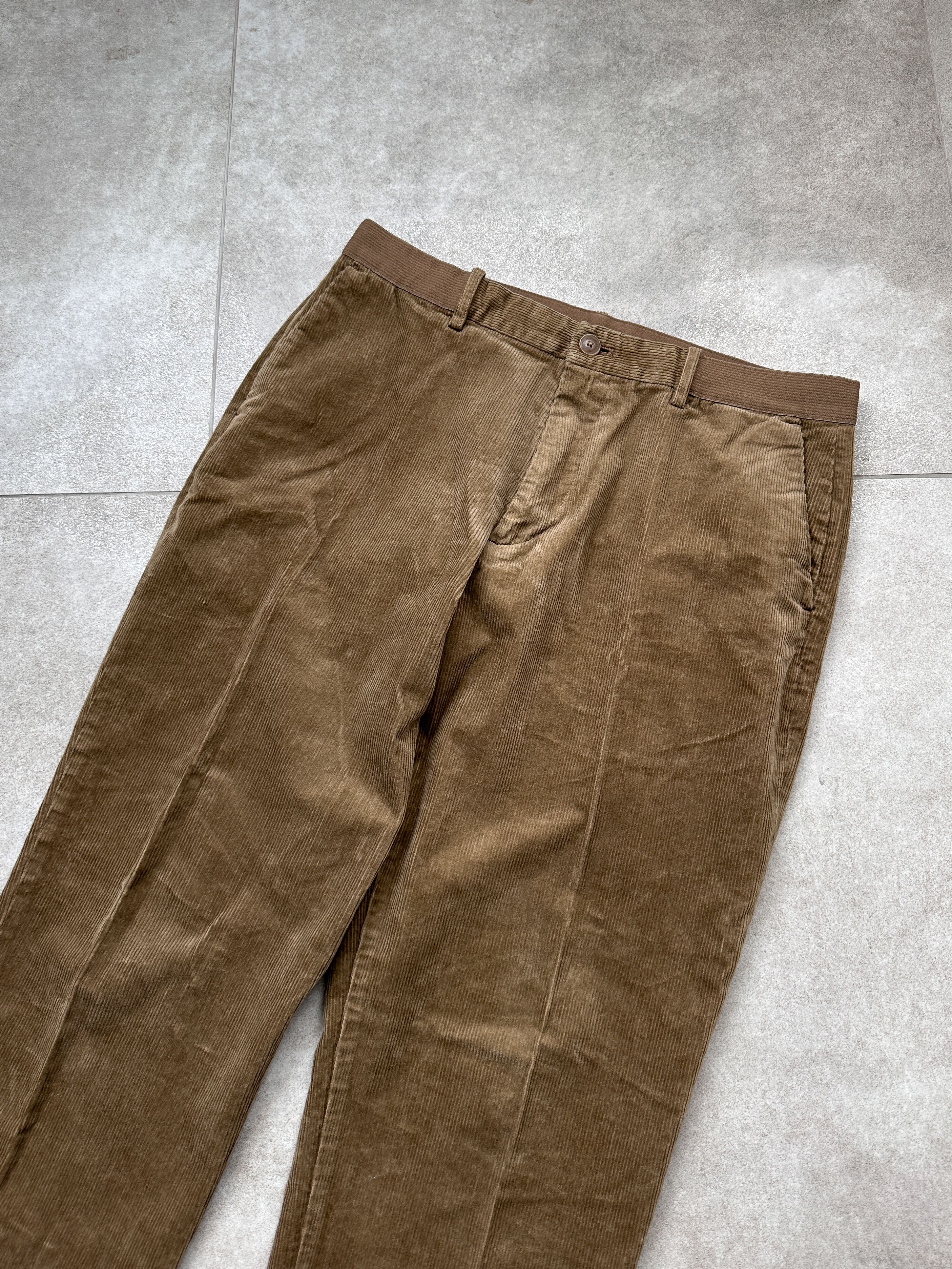 Uniqlo Uniqlo Brown Corduroy Pants Trousers Size US 33 - 3 Thumbnail
