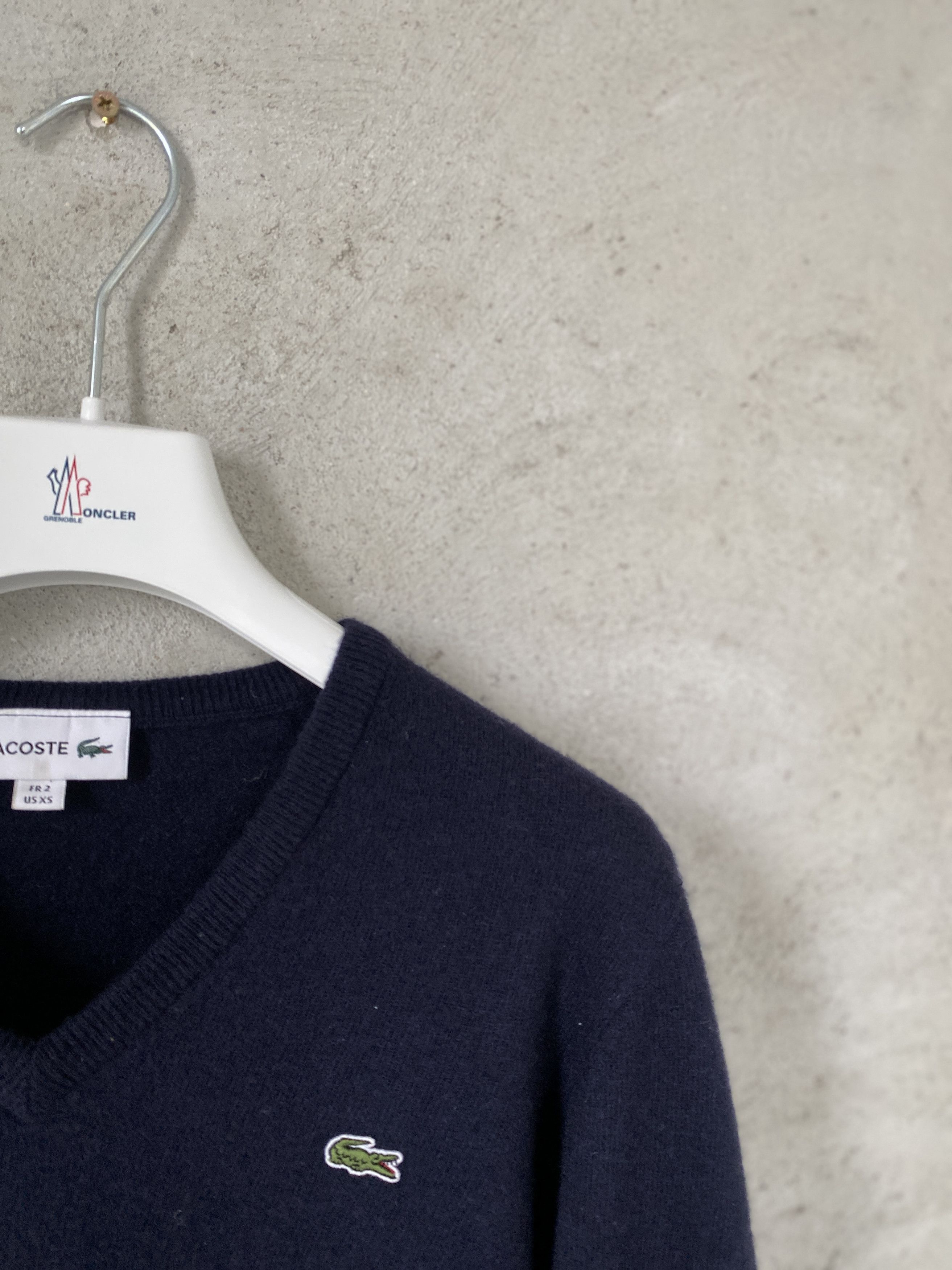 Lacoste Lacoste wool small logo sweater knitwear Size US XS / EU 42 / 0 - 2 Thumbnail