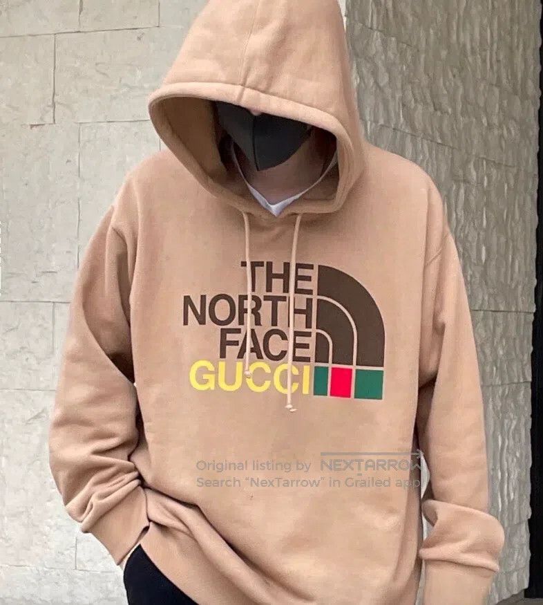 Gucci Gucci Brown logo letter printed cotton hooded drawstring l Size US XS / EU 42 / 0 - 7 Thumbnail