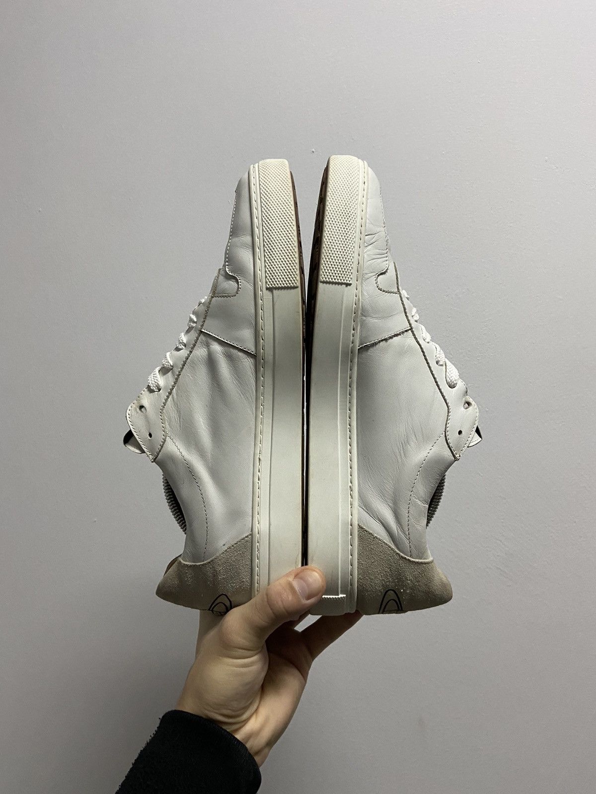 Vivienne Westwood Vivienne Westwood Apollo Trainers leather sneakers orb logo Size US 11 / EU 44 - 5 Thumbnail