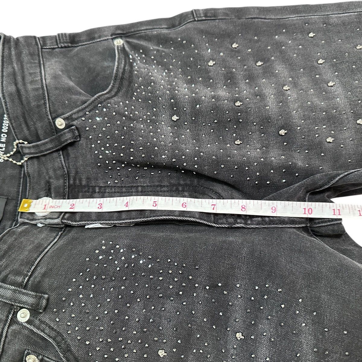 Purple Brand Purple Brand Embellished Flare Jeans Size US 34 / EU 50 - 11 Thumbnail