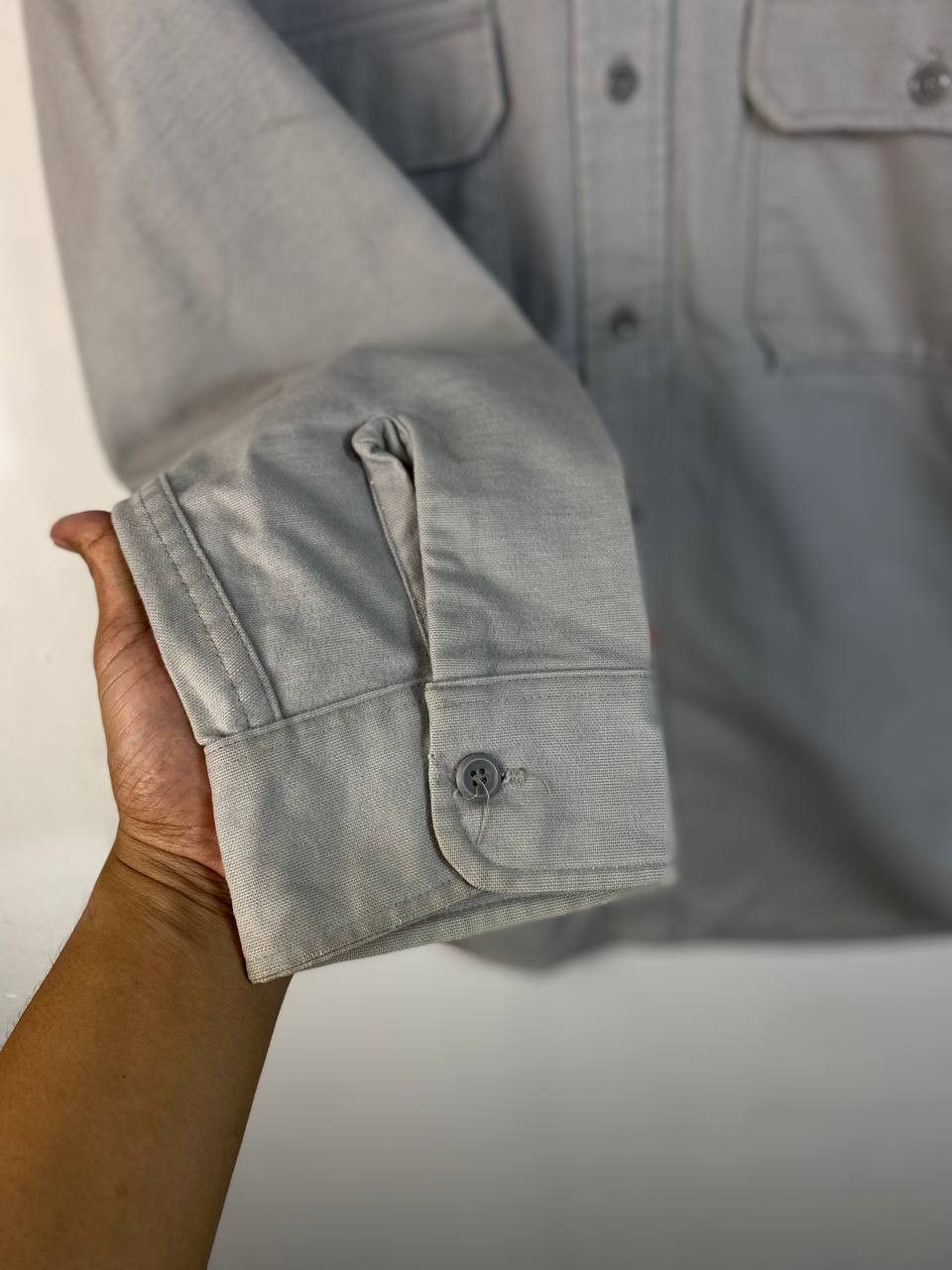 Woolrich Woolen Mills vintage woolrich plain shirt nice design Size US L / EU 52-54 / 3 - 4 Thumbnail