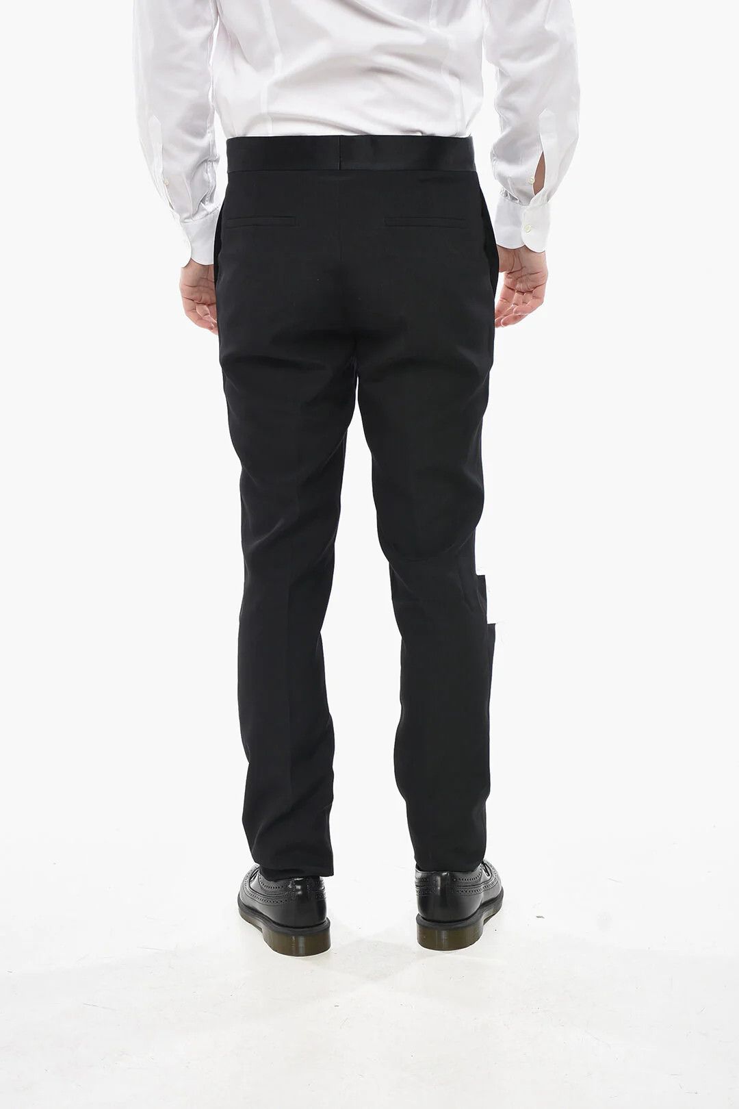 Givenchy og1mm0326 Wool Pant in Black Size US 34 / EU 50 - 2 Thumbnail