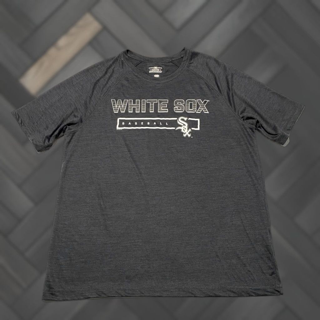 Vintage Genuine Merchandise MLB Chicago White Sox Mens L Gray Performance T-Shirt Size US L / EU 52-54 / 3 - 1 Thumbnail