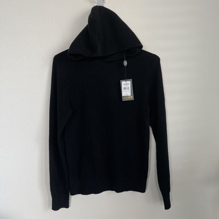 Todd Snyder Todd Snyder 100% Cashmere Black Pullover Hoodie | Grailed