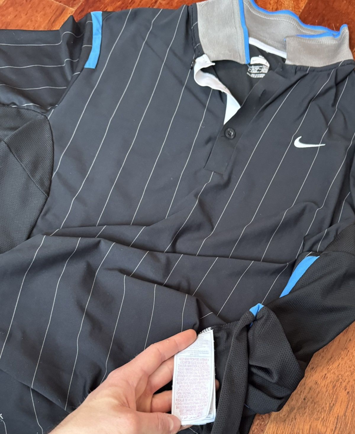 Nike Nike Vintage Streetwear Jearsey Size US L / EU 52-54 / 3 - 4 Thumbnail