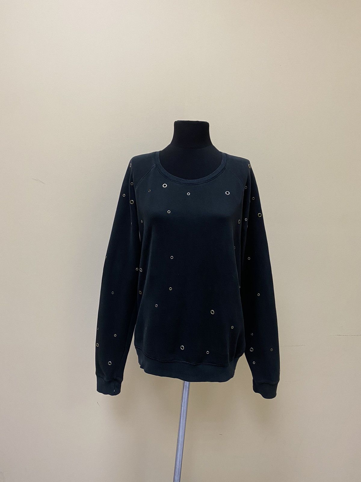 Zadig & Voltaire Zadig Voltaire Womens Black Designer Long Sleeve Sweatshirt Size M / US 6-8 / IT 42-44 - 1 Thumbnail