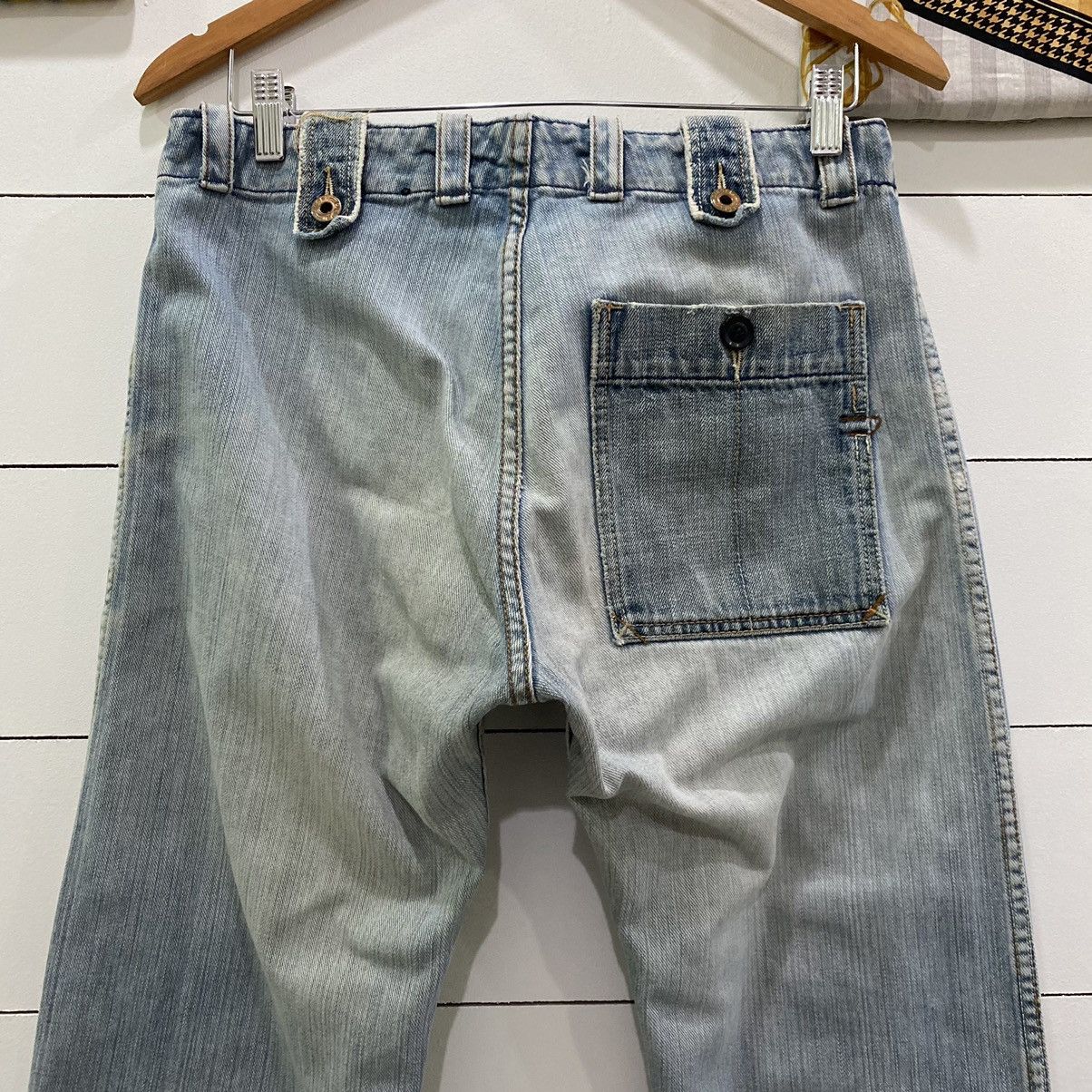 Diesel × If Six Was Nine × Le Grande Bleu (L.G.B.) Diesel Multipocket Bush Denim Jeans Size US 31 - 10 Thumbnail