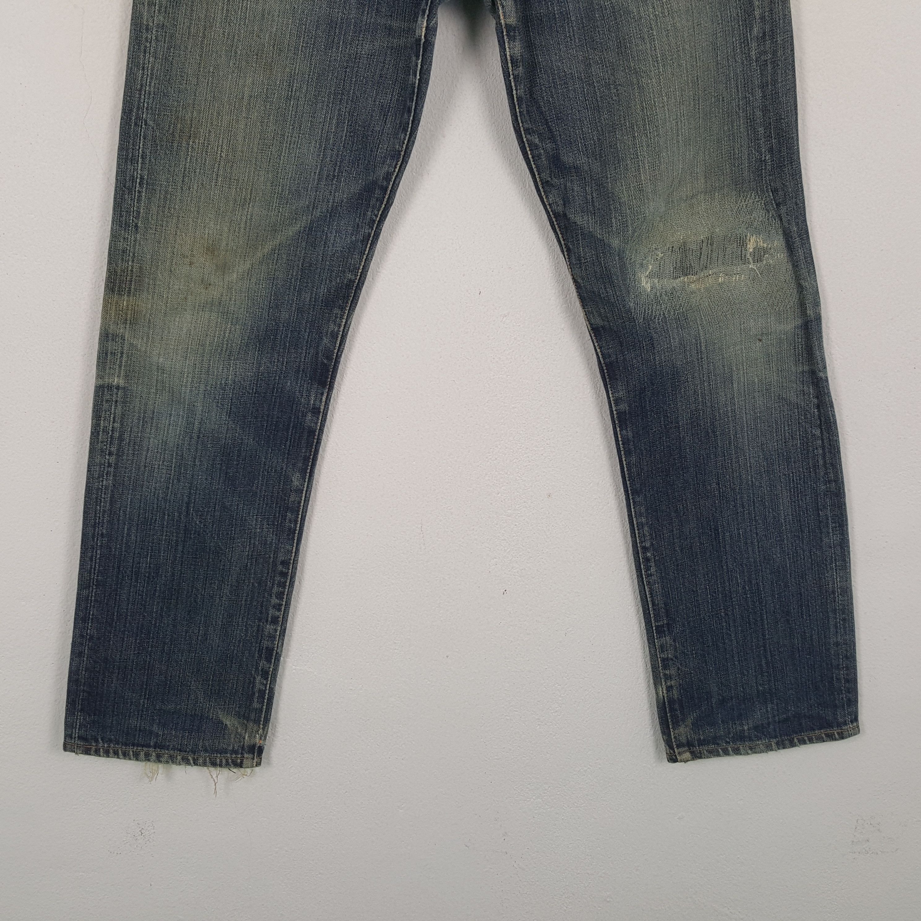 Evisu Evisu Japanese Brand Streetwear Custom Daicock Jeans RR14 Size US 29 - 6 Thumbnail