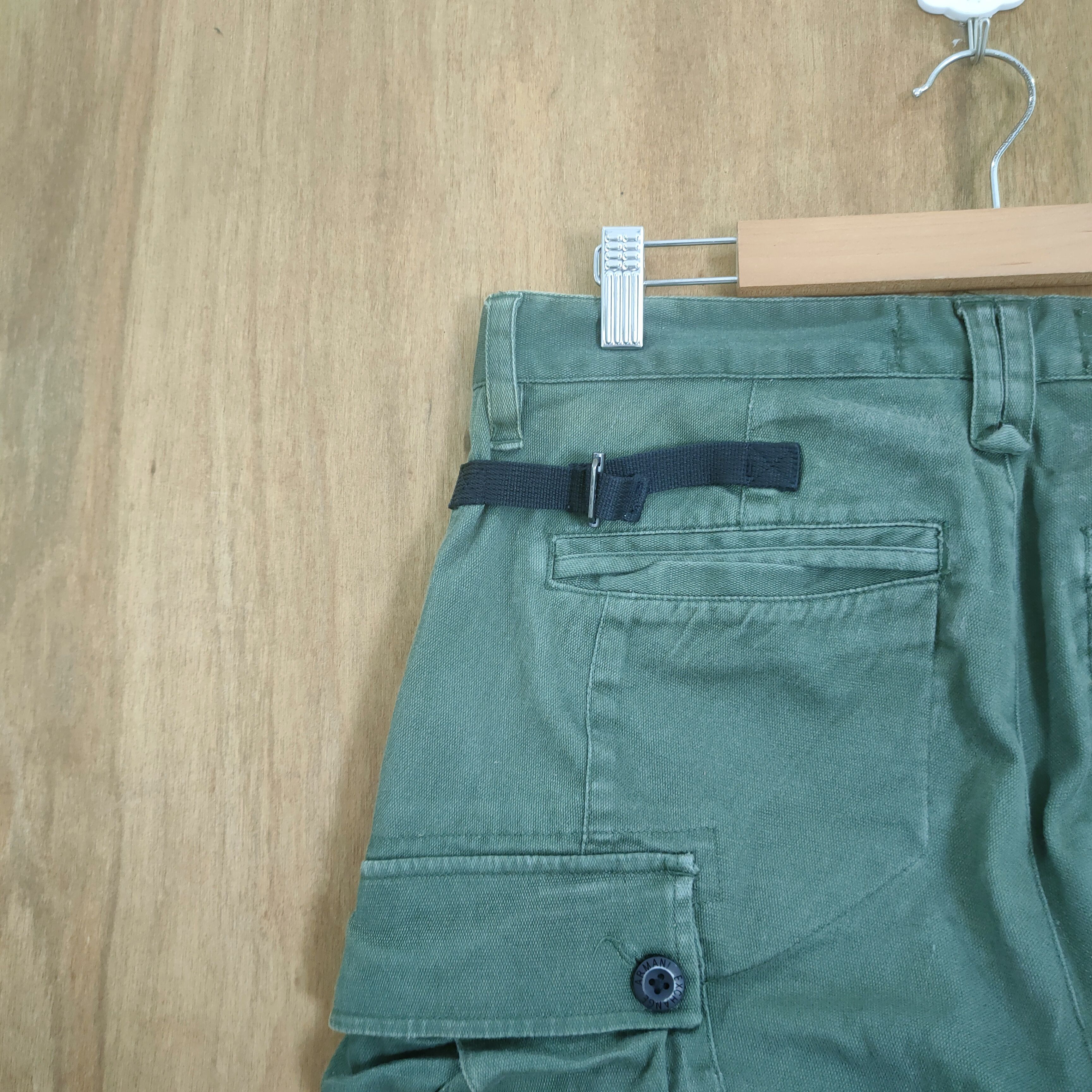 Armani Exchange VINTAGE ARMANI EXCHANGE BONDAGE CARGO PANTS Size US 31 - 10 Thumbnail
