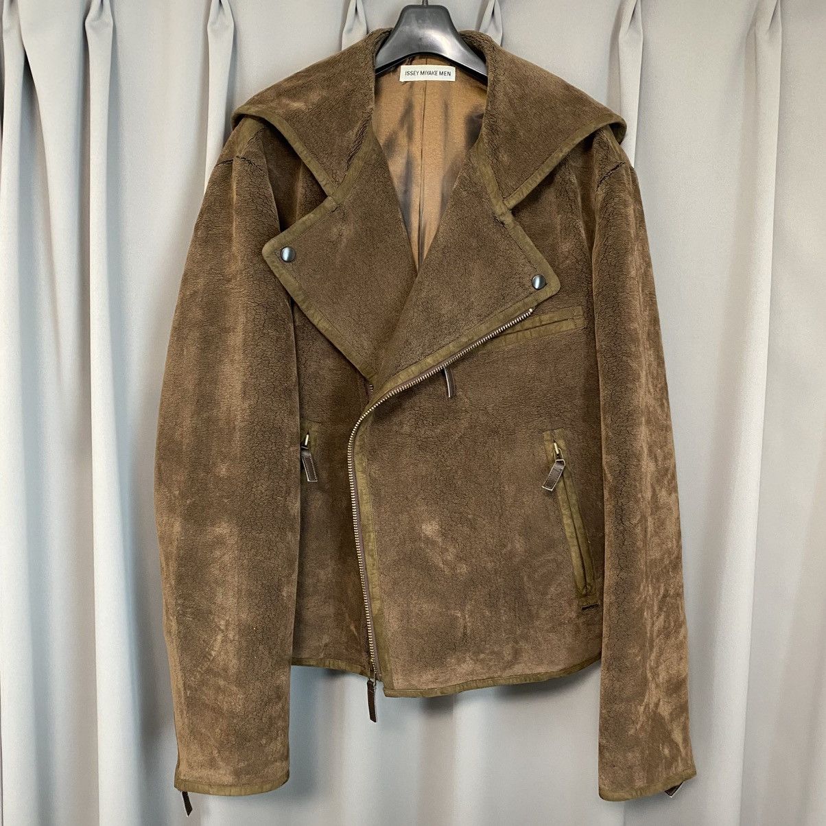 Issey Miyake ISSEY MIYAKE 90s Archive Riders Jacket Size US L / EU 52-54 / 3 - 1 Thumbnail