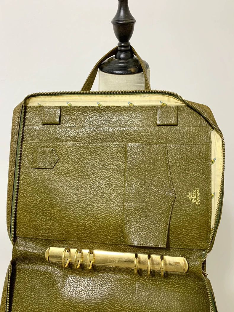 Vivienne Westwood Vivienne Westwood Brown macaque leopard pattern briefcase Size ONE SIZE - 8 Thumbnail