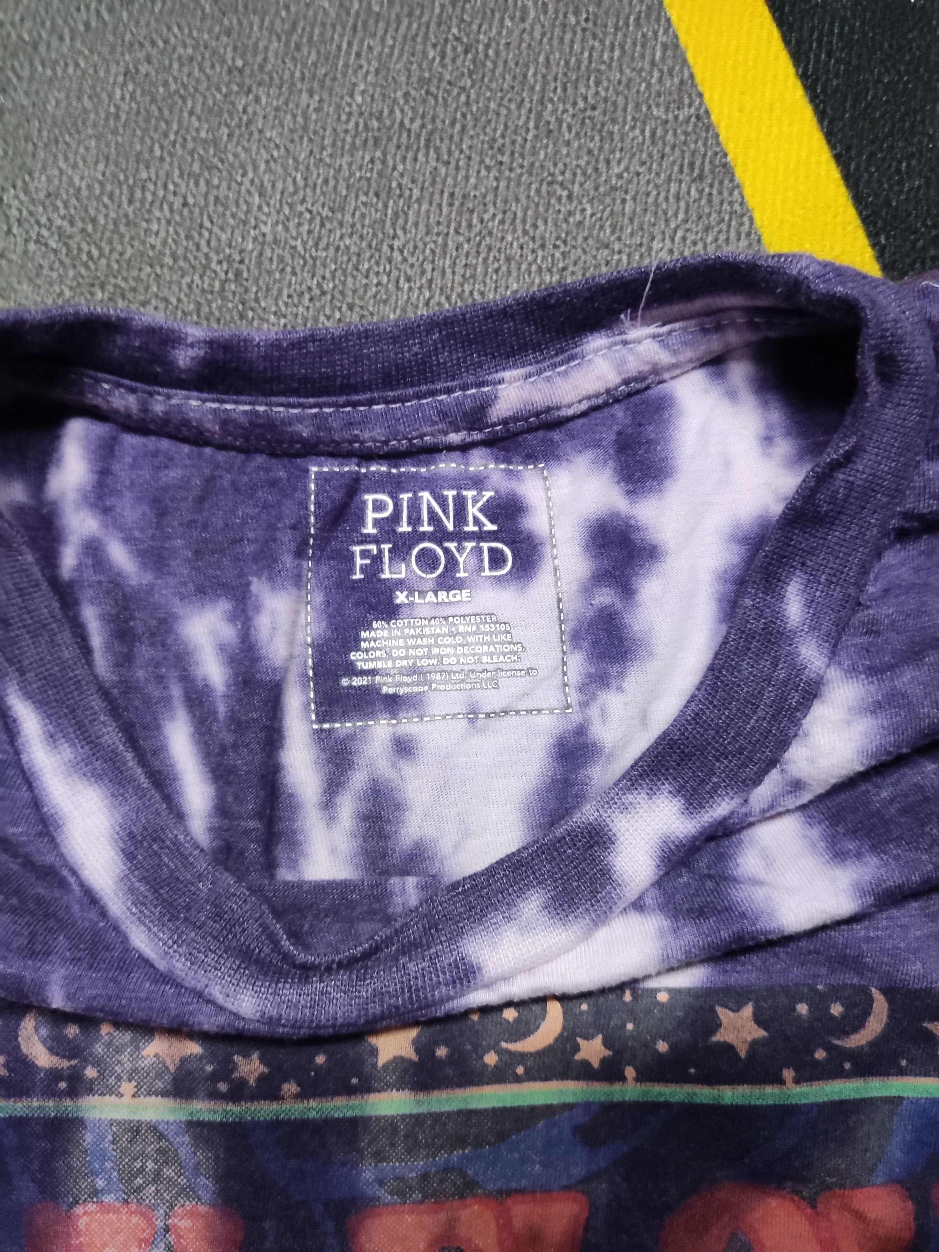 Band Tees × Pink Floyd Pink Floyd Eye Lightning Tie Dye Size US XL / EU 56 / 4 - 4 Thumbnail
