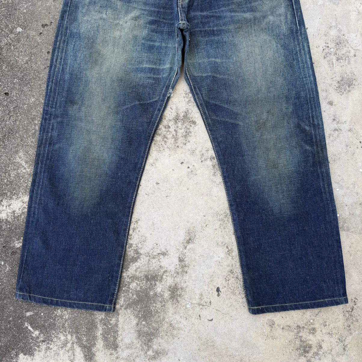 Edwin × Jean × Vintage VINTAGE EDWIN 505 FADED JEAN DENIM PANTS Size US 36 / EU 52 - 3 Thumbnail