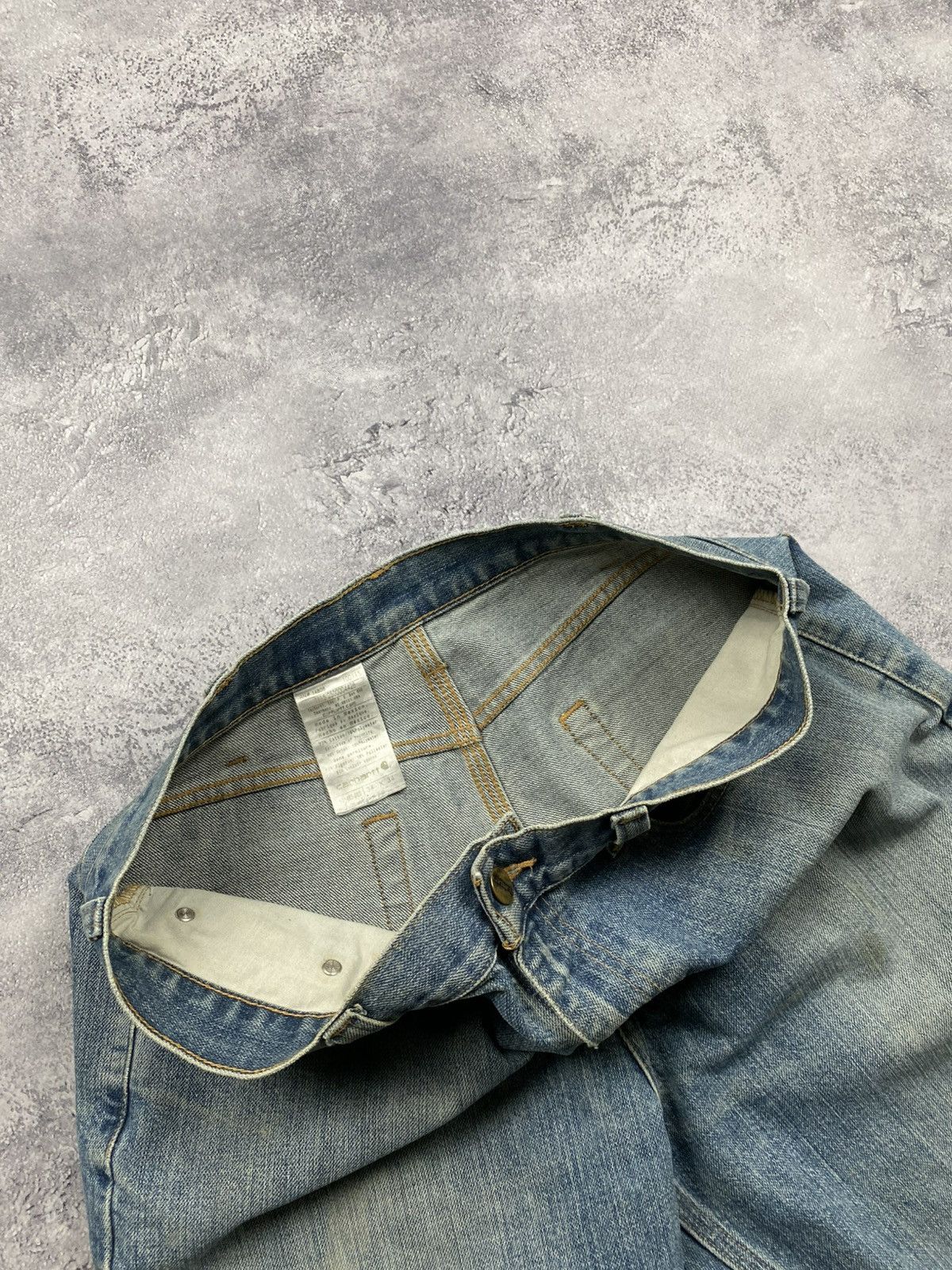 Carhartt Vintage Carhartt Denim Shorts Workwear Y2K Rare Faded 90s Size US 34 / EU 50 - 12 Thumbnail