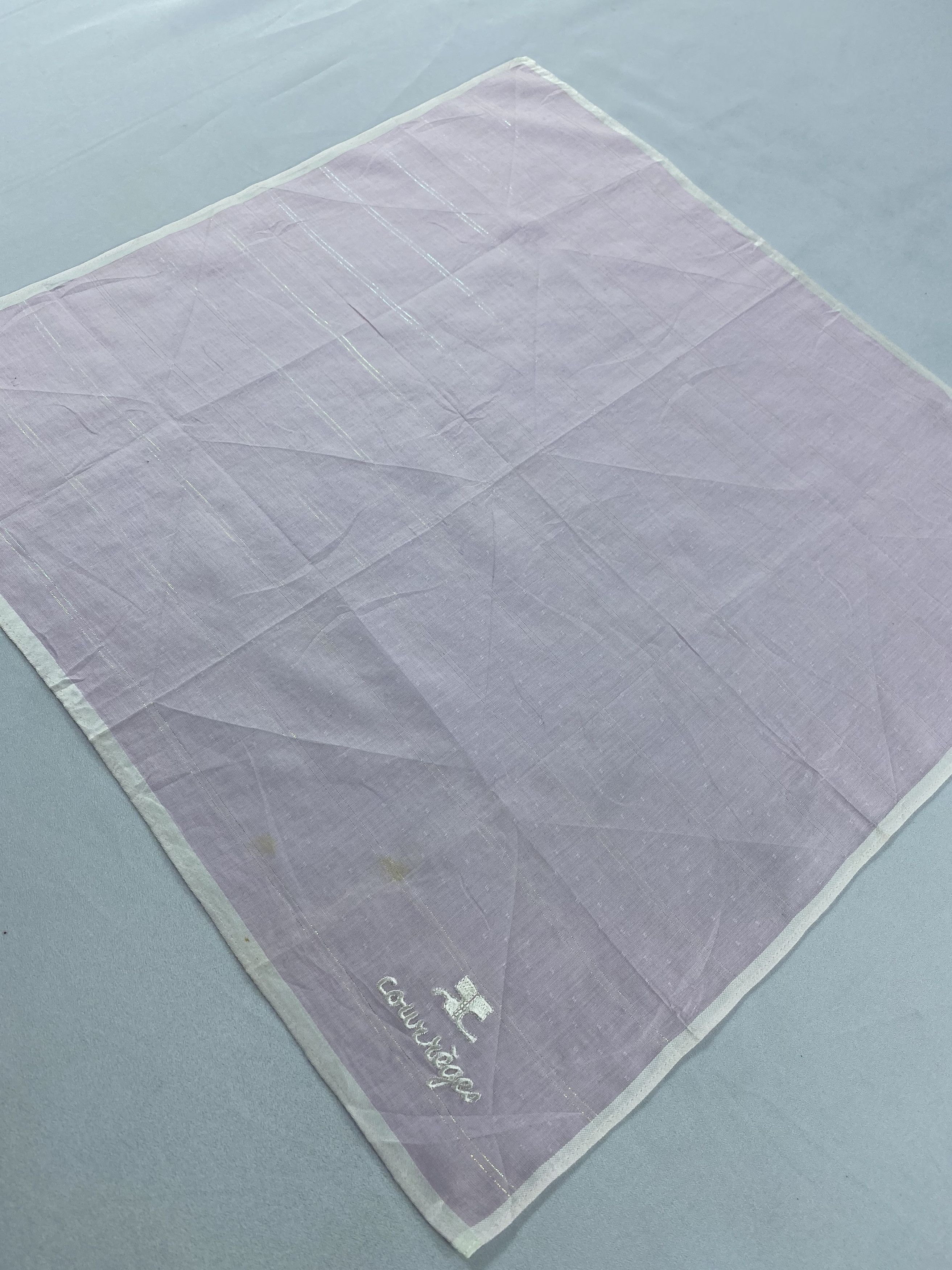 Courreges Courreges Handkerchief / Bandana / Neckerchief Size ONE SIZE - 4 Thumbnail