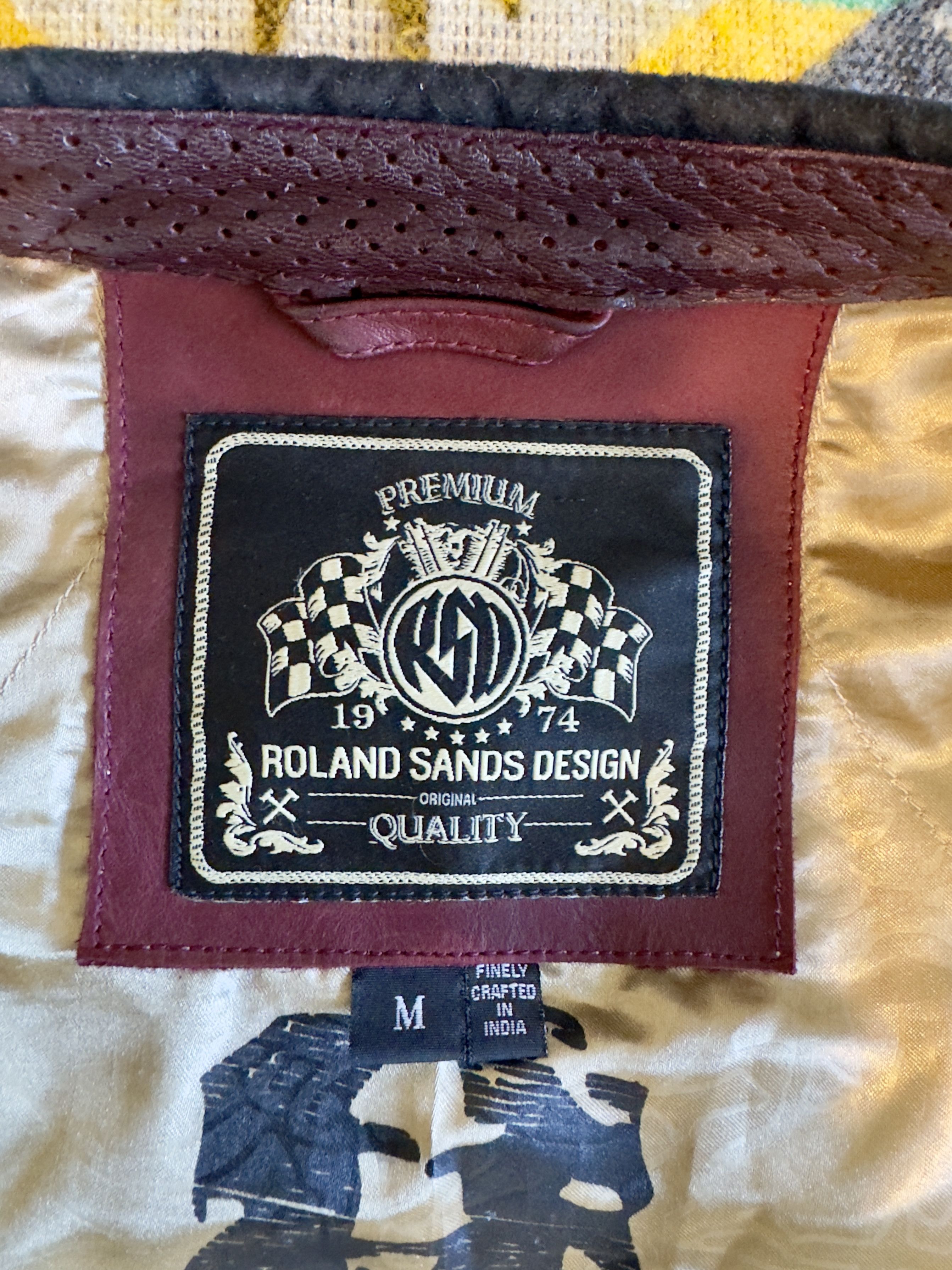 Roland Sands Designs Clash Jacket CE Oxblood Size US M / EU 48-50 / 2 - 5 Thumbnail