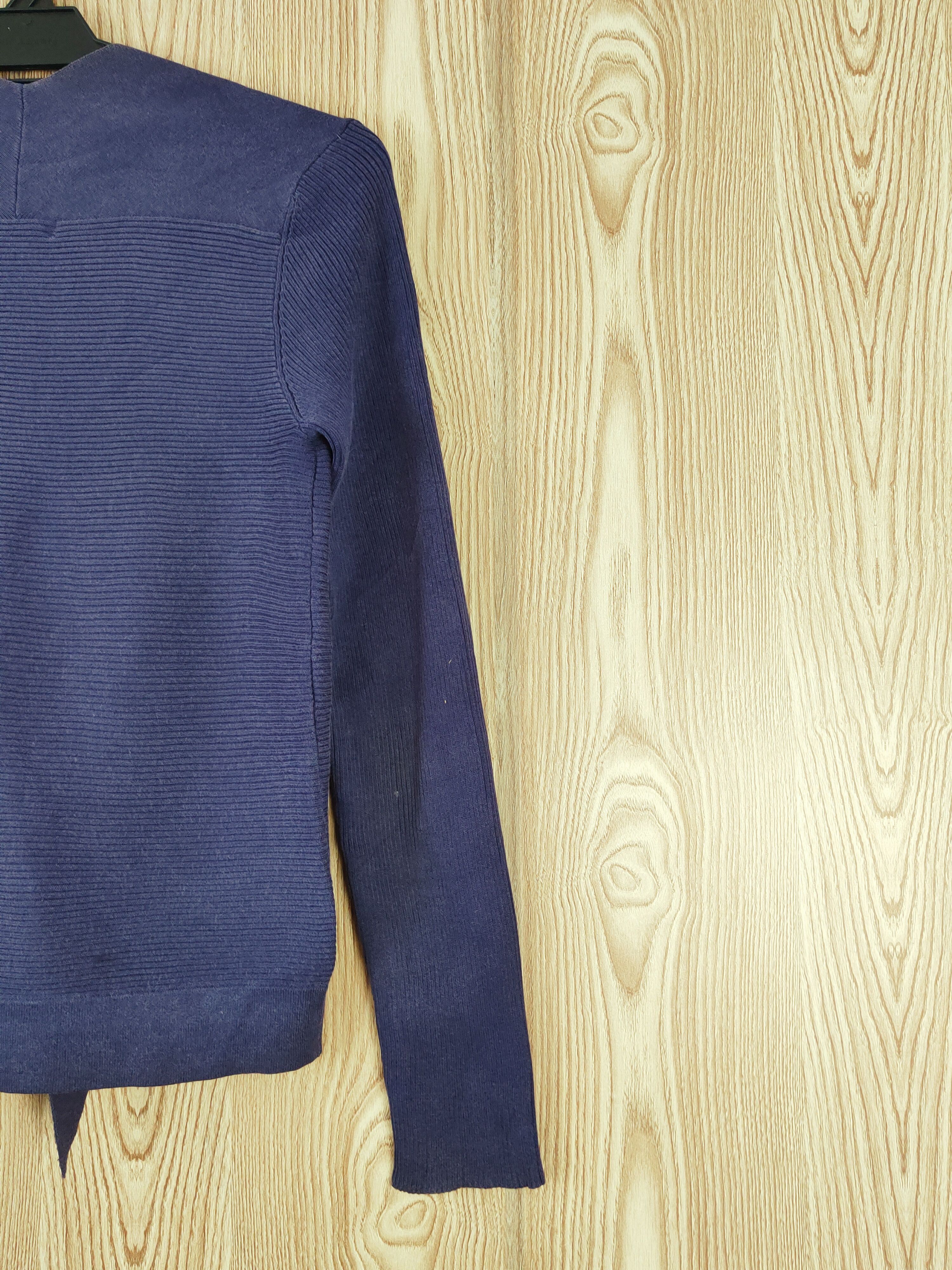 Japanese Brand × Vintage Elle Navy Knitwear Cardigan #W807 Size XS / US 0-2 / IT 36-38 - 9 Thumbnail