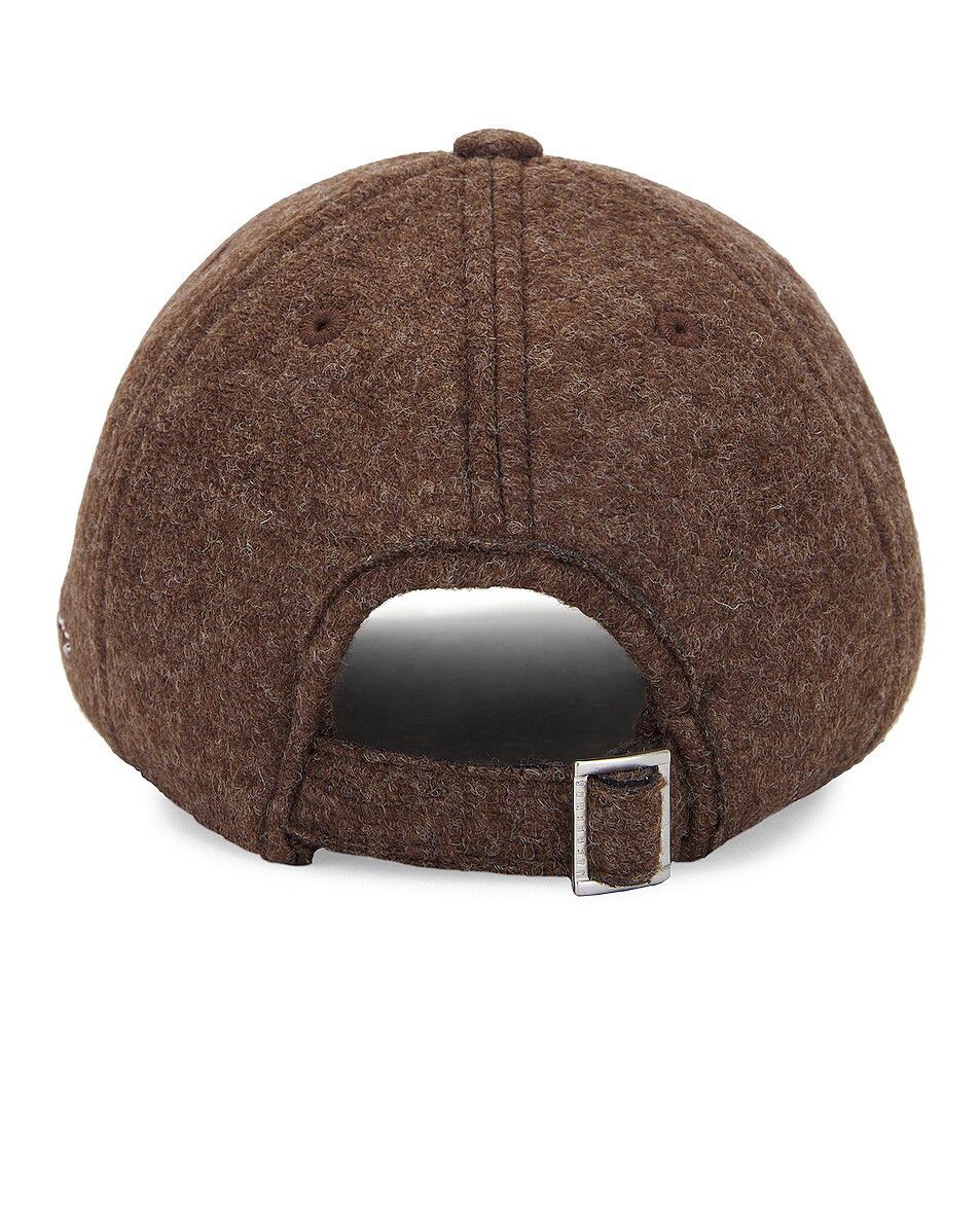 Jacquemus o1mle1025 Size:56cm / La Casquette Hat / Cap in Dark Brown Size ONE SIZE - 3 Thumbnail
