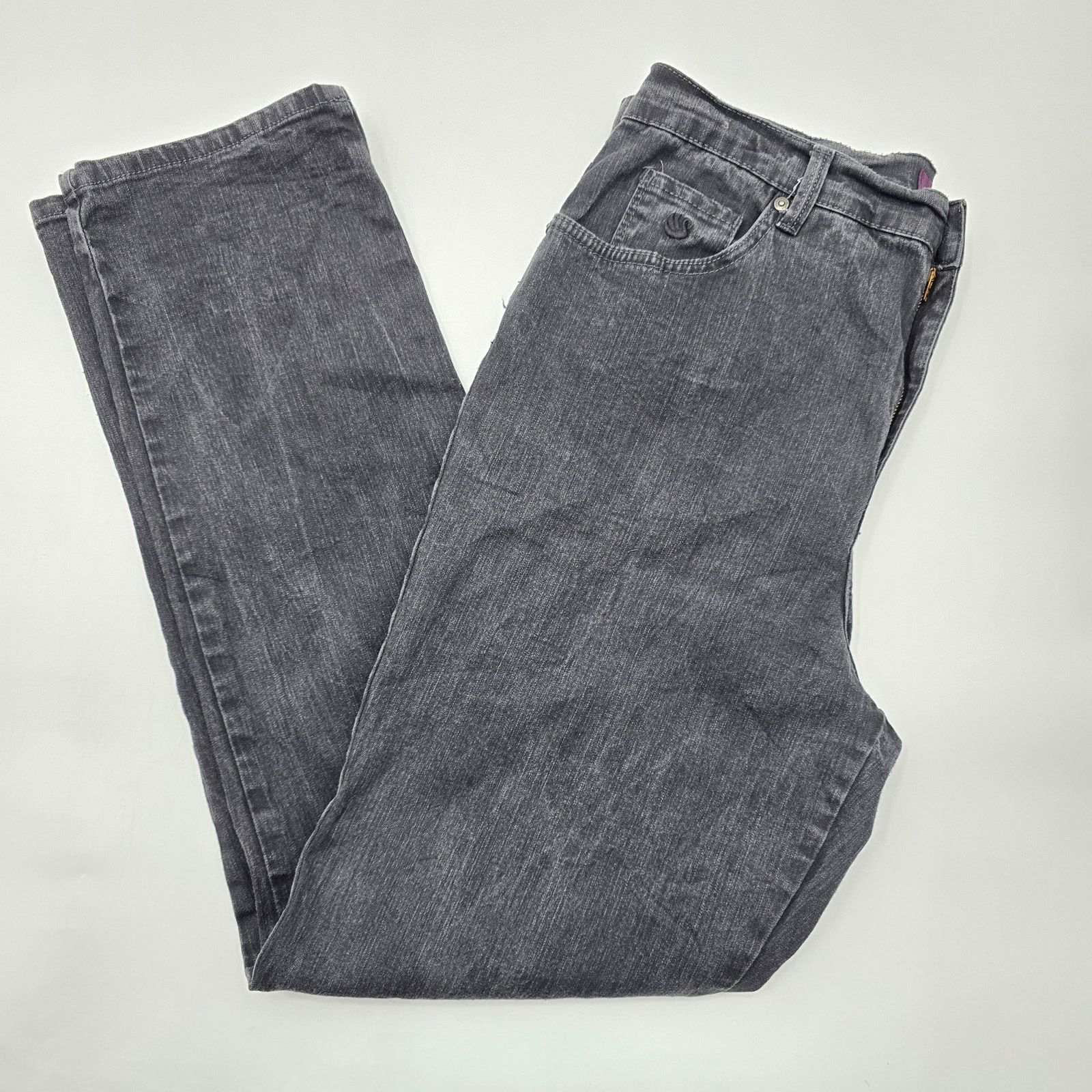 Gloria Vanderbilt Gloria Vanderbilt Gray Amanda Denim Jeans Pants 14 Size 36" / US 14 / IT 50 - 1 Thumbnail