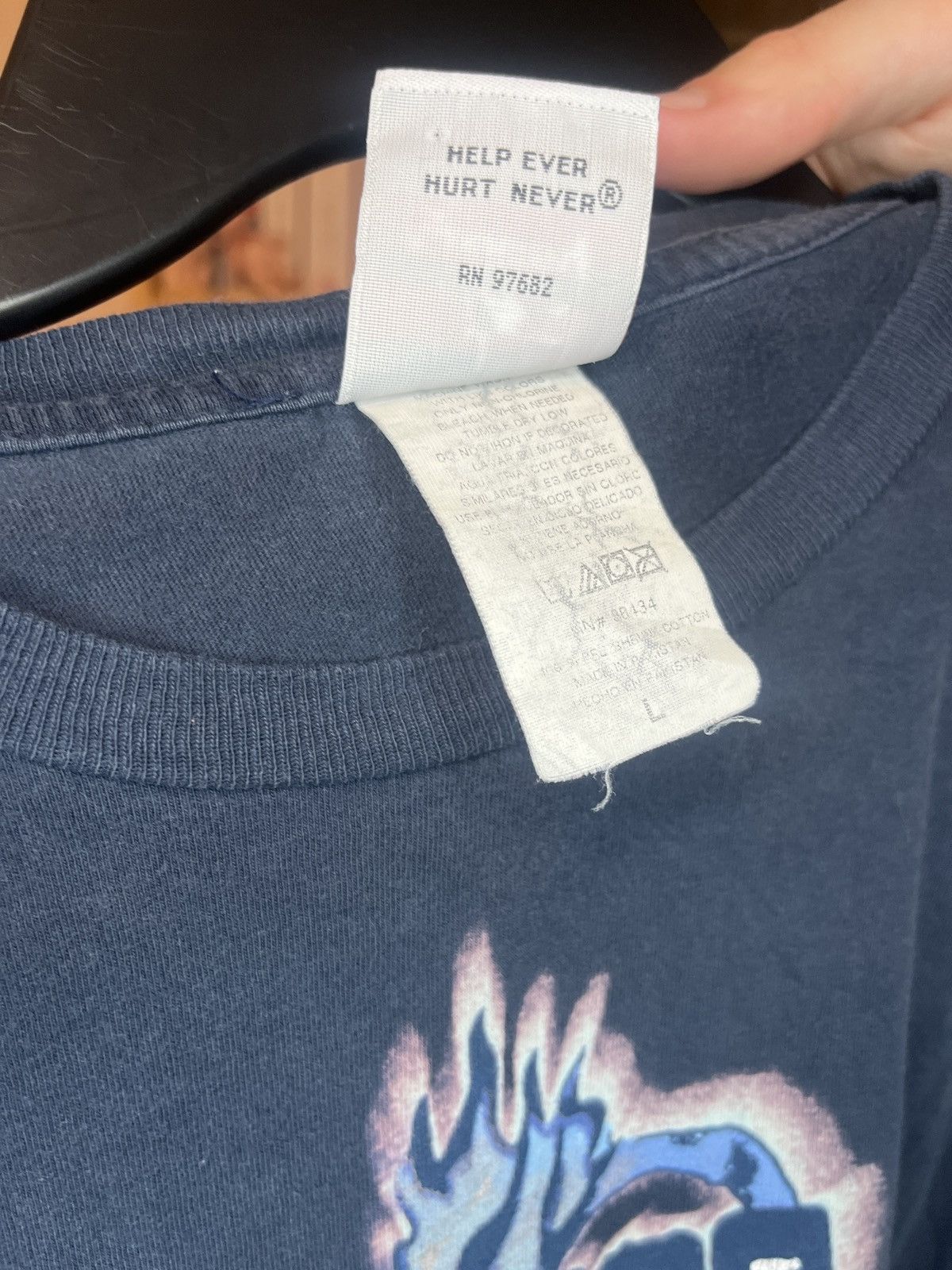 Band Tees × Vintage Vintage Y2K House of Blues Las Vegas T Shirt Size US L / EU 52-54 / 3 - 4 Thumbnail
