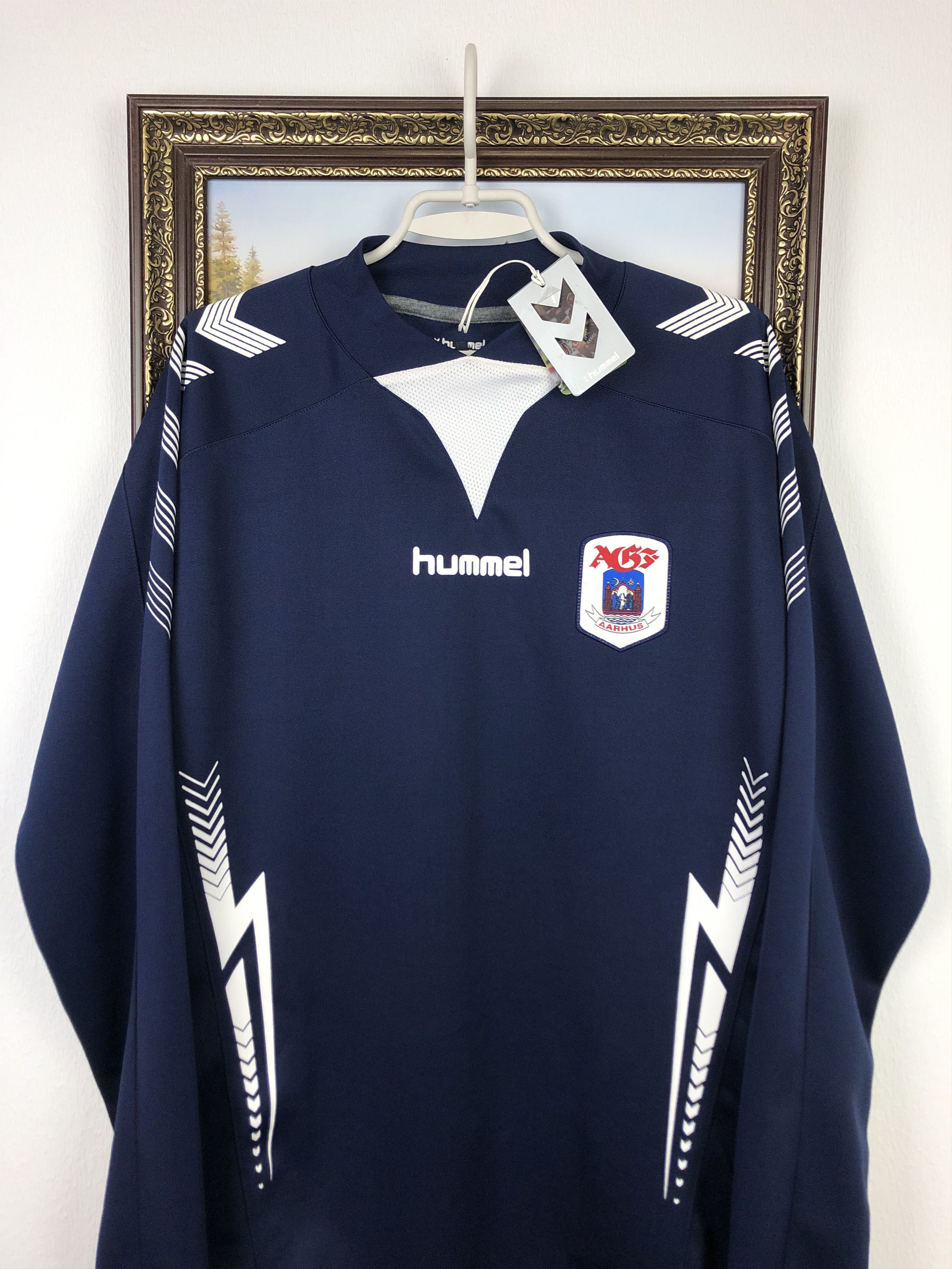 Hummel Hummel AGF Aarhus Football Sweatshirt Soccer Track Top Size US XL / EU 56 / 4 - 3 Thumbnail