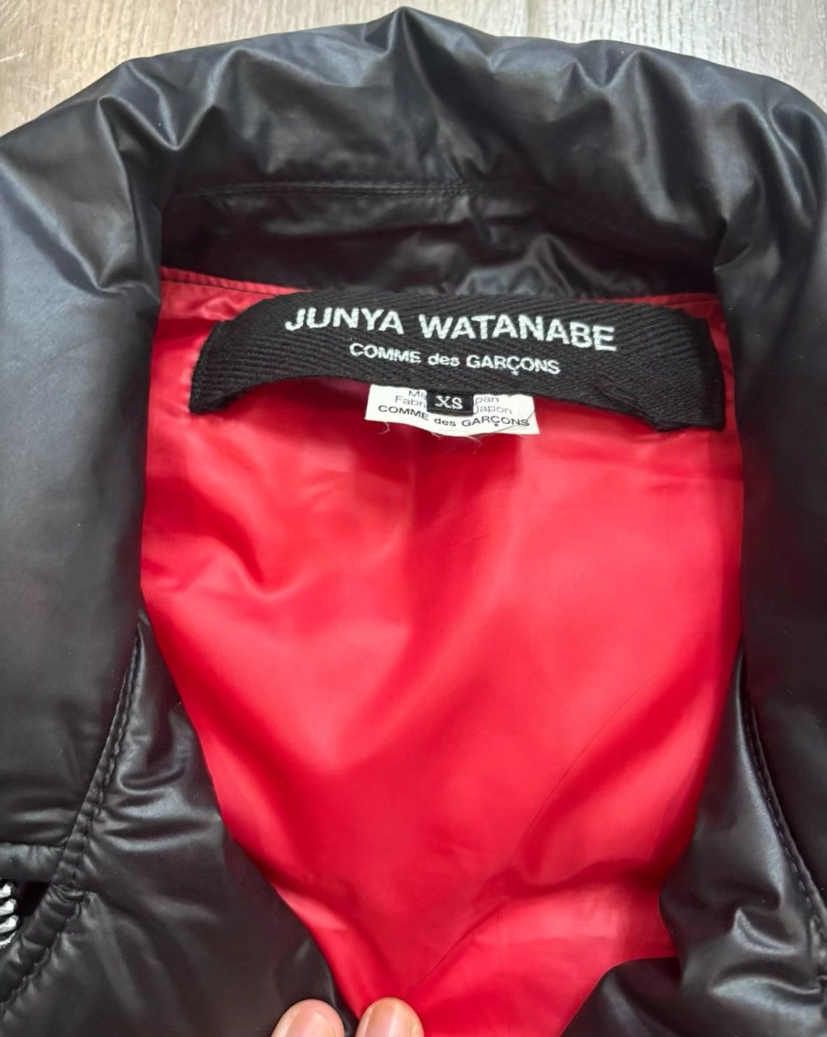Junya Watanabe Junya Watanabe Leather Vest Puffer Coat. Size US XS / EU 42 / 0 - 4 Thumbnail