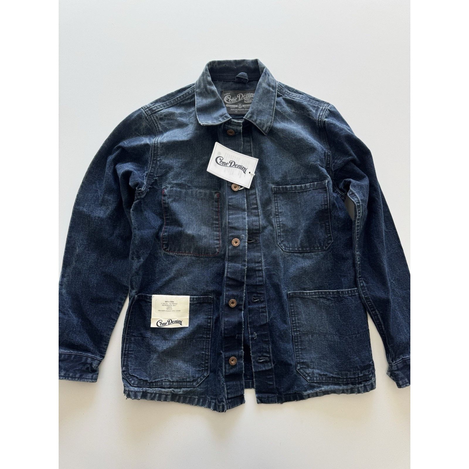 Other Cone Denim Mills Sample Jacket x Oritain 11oz Ottoman Size US S / EU 44-46 / 1 - 1 Thumbnail
