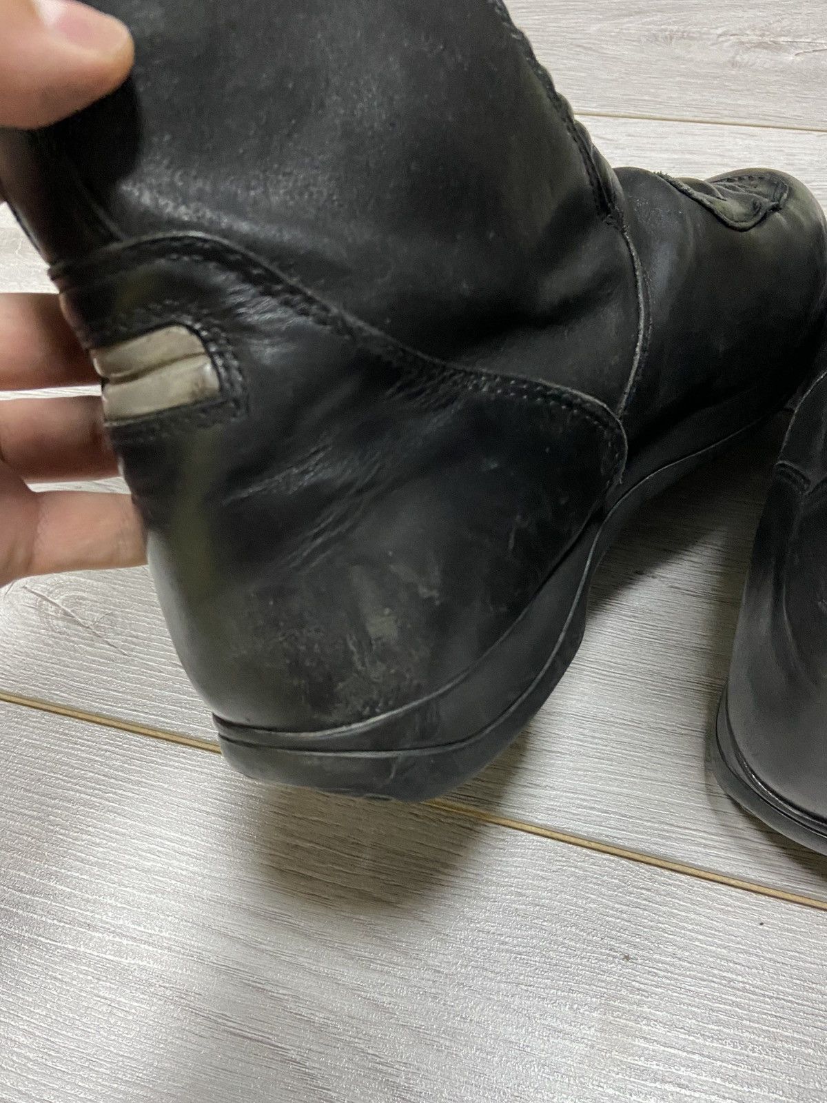 Alpinestars Alpinestars leather MOTO racing boots Size US 11.5 / EU 44-45 - 14 Thumbnail