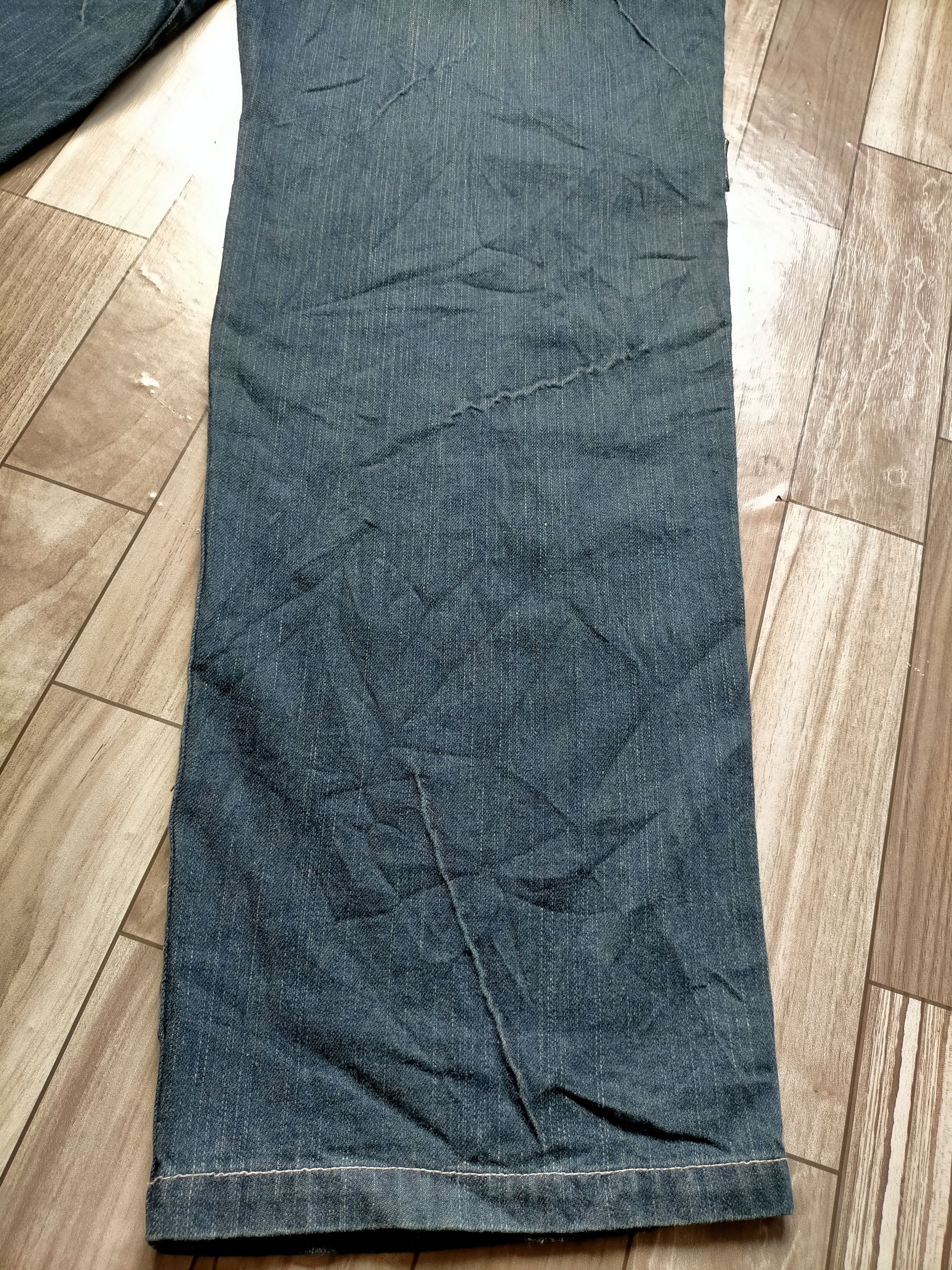 JNCO × Japanese Brand Thriller Denim Baggy Hip Hop Style Jeans Size US 32 / EU 48 - 13 Thumbnail