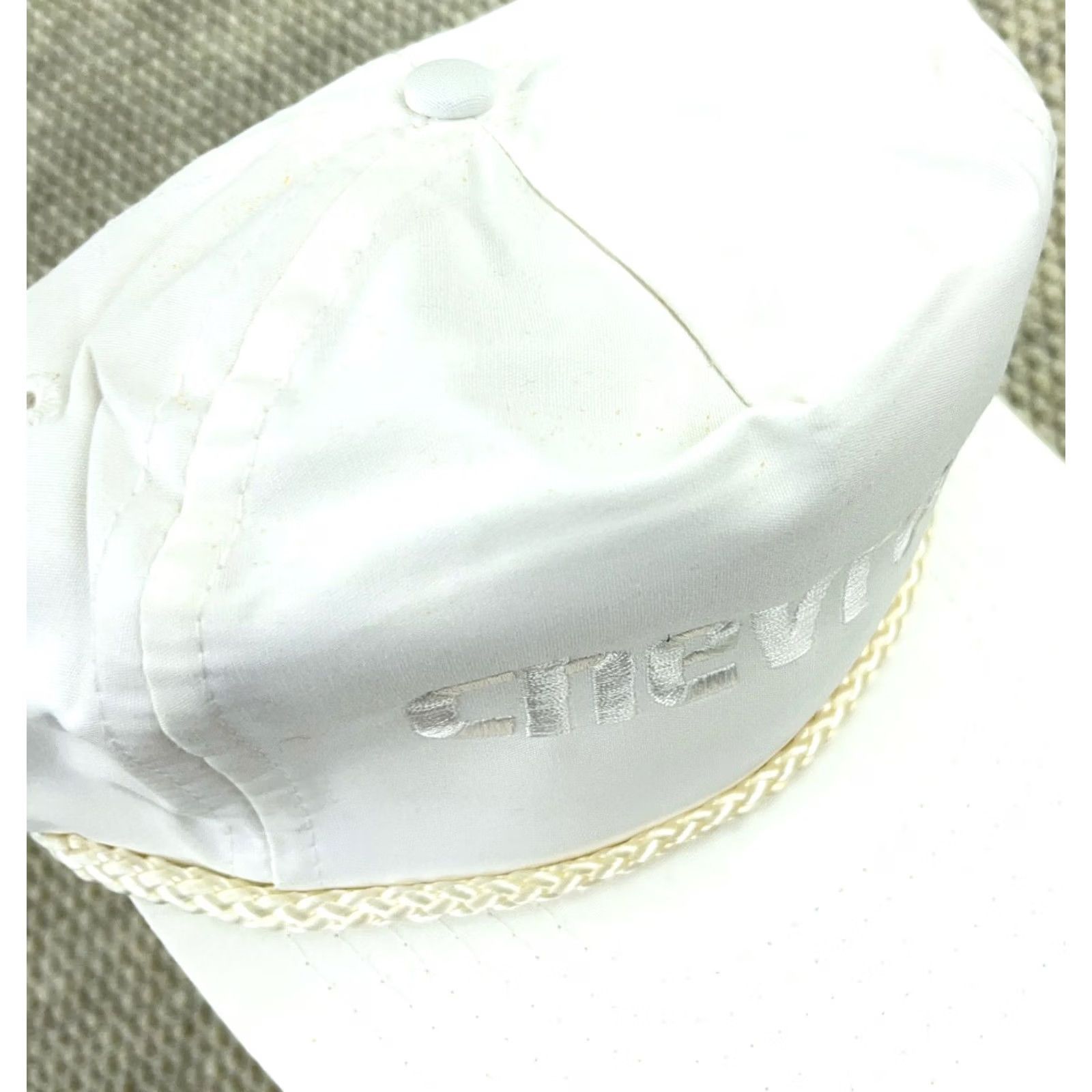 GAS VINTAGE Chevron Hat Cap Oil Gas Petroleum Pipe Line Patch Rope 90s Mens Size ONE SIZE - 4 Thumbnail