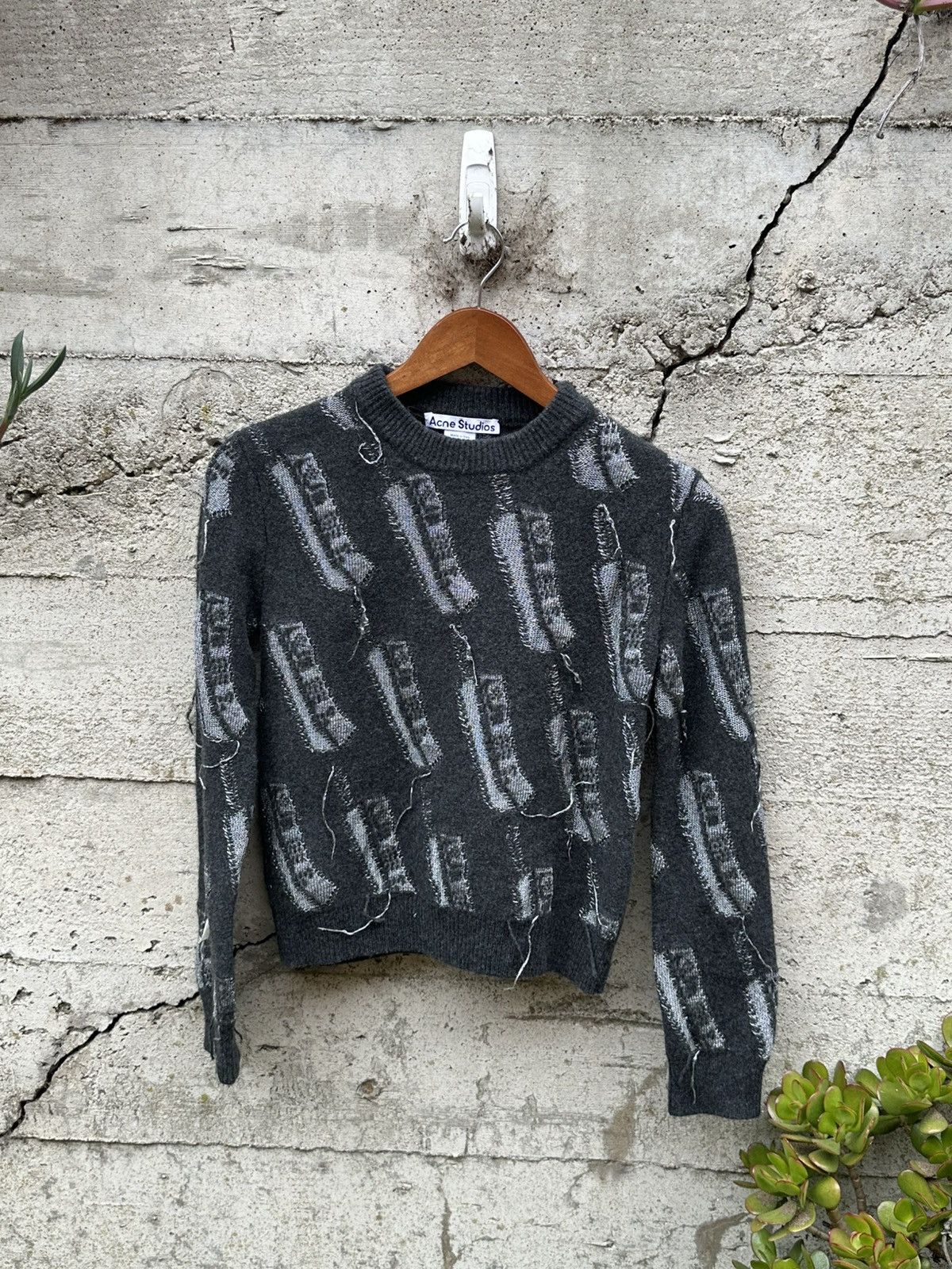 Acne Studios RARE GRAIL Acne Studios artistry telephone raw sweater Size US S / EU 44-46 / 1 - 3 Thumbnail