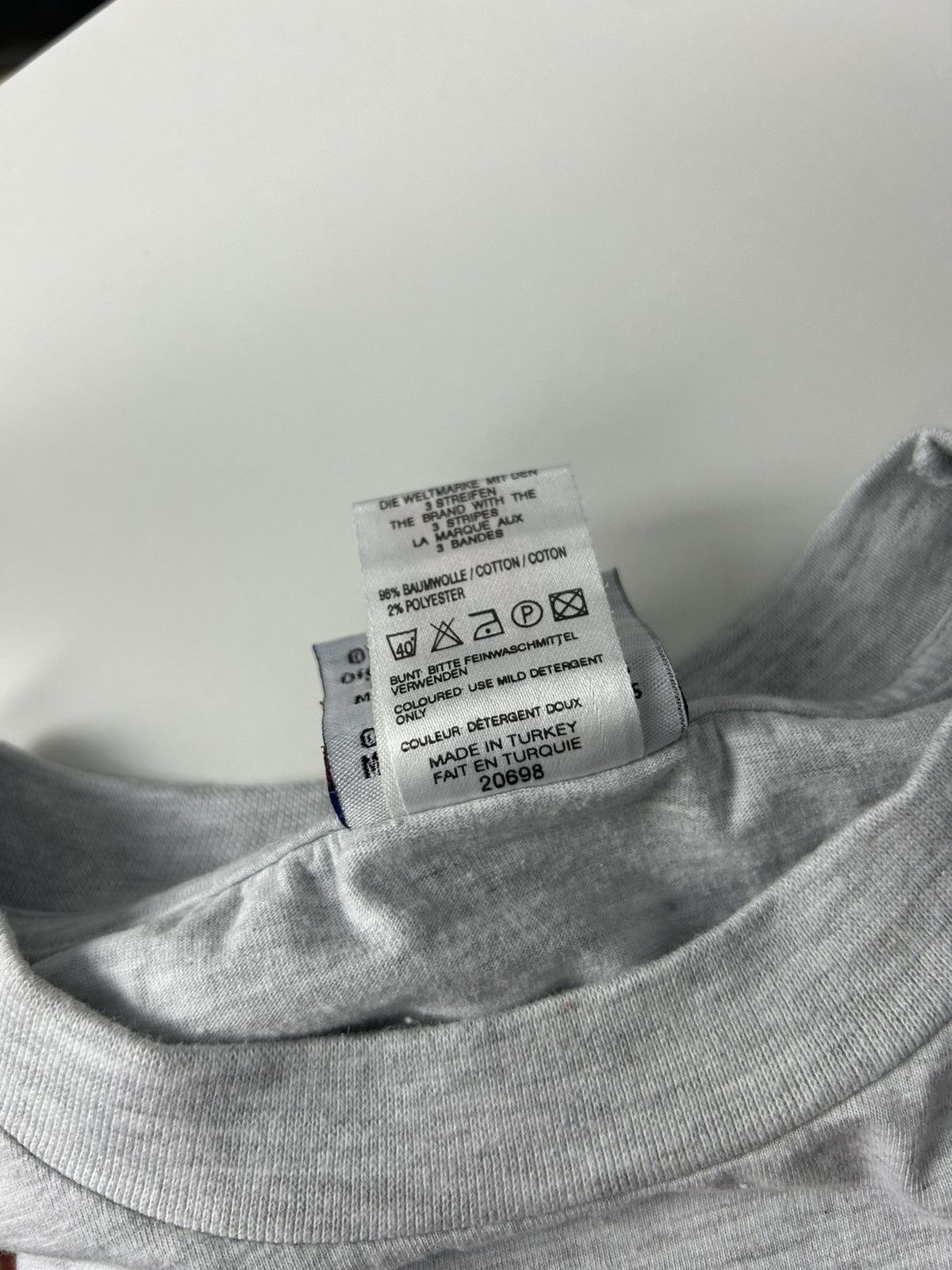 Adidas Vintage Adidas 1994 France 98 World Famous Coupe Du Monde Size US S / EU 44-46 / 1 - 12 Thumbnail
