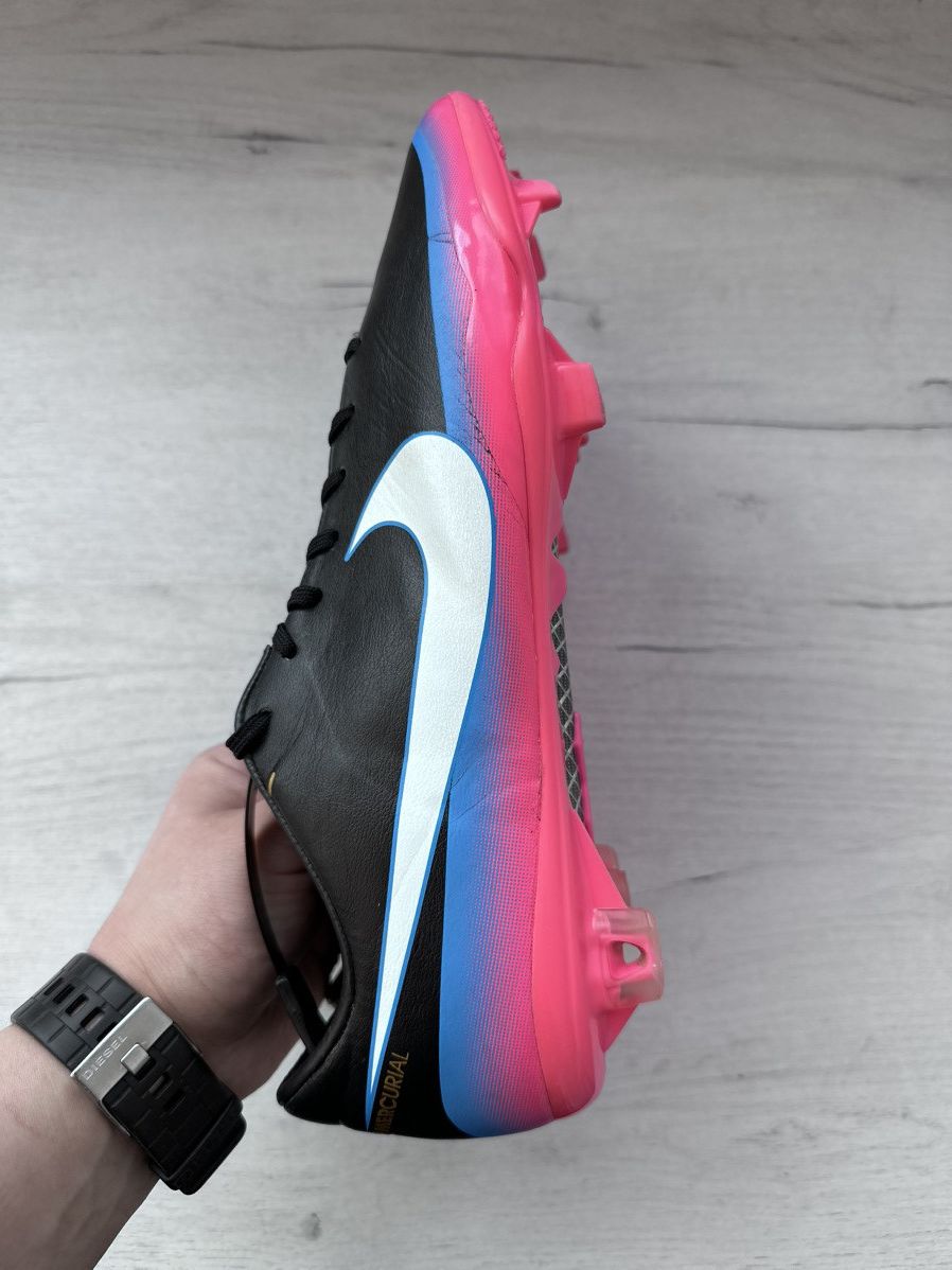 Nike Nike Mercurial Vapor VIII CR7 FG Black Football Soccer Size US 11 / EU 44 - 10 Thumbnail