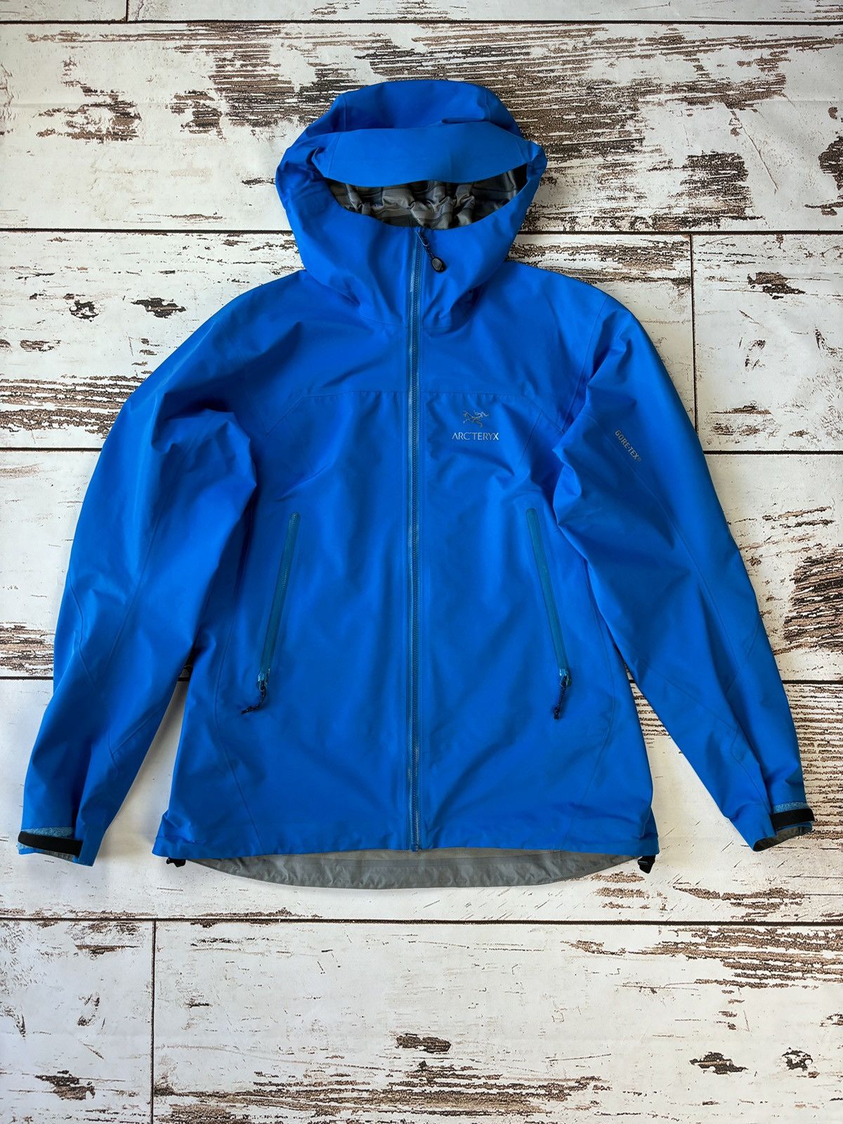 Arc'Teryx Arc'Teryx Zeta LT Blue Gore-Tex Jacket | Grailed