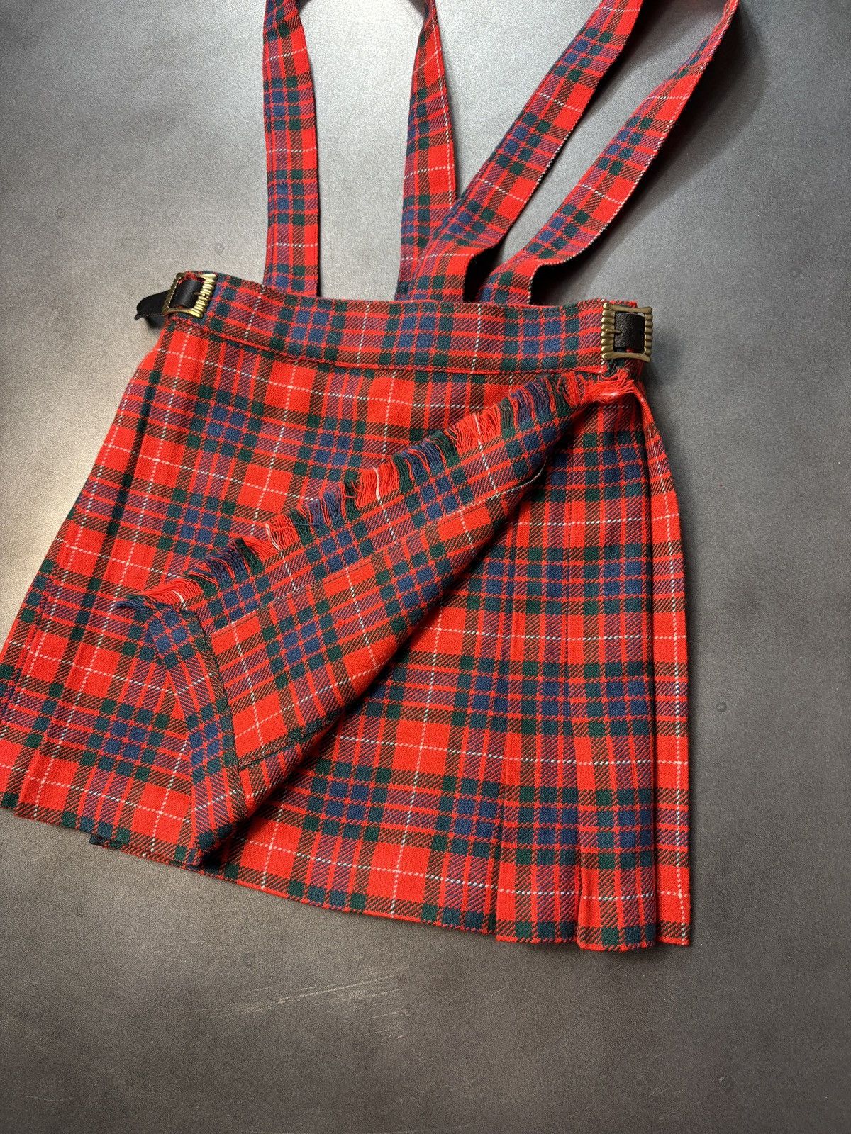 Eaton × Vintage True Vintage Pleated Mini Skirt School Uniform 1950s 1960s Size 22" - 13 Thumbnail