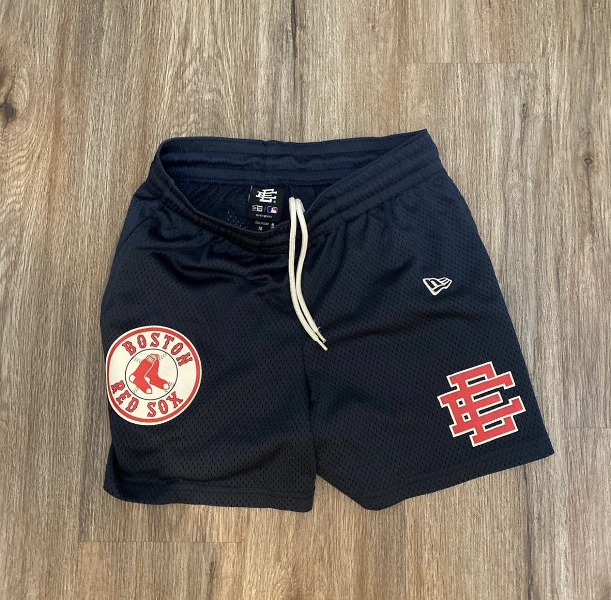 Eric Emanuel Eric Emanuel x New Era Boston Red Sox Mesh Shorts Size M Size US 32 / EU 48 - 1 Thumbnail