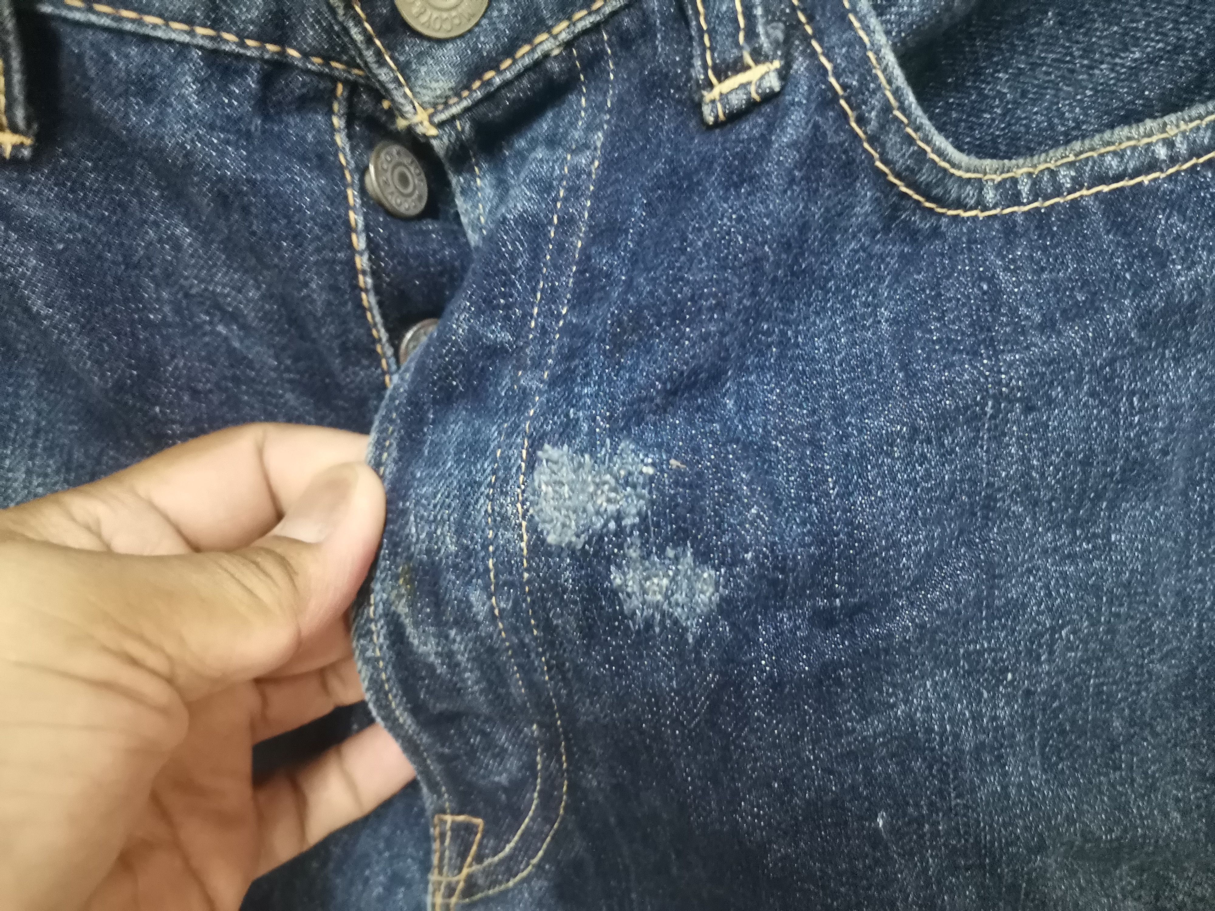 Japanese Brand × The Real McCoy's Rare Joe McCoy denim nice design Size US 31 - 8 Thumbnail