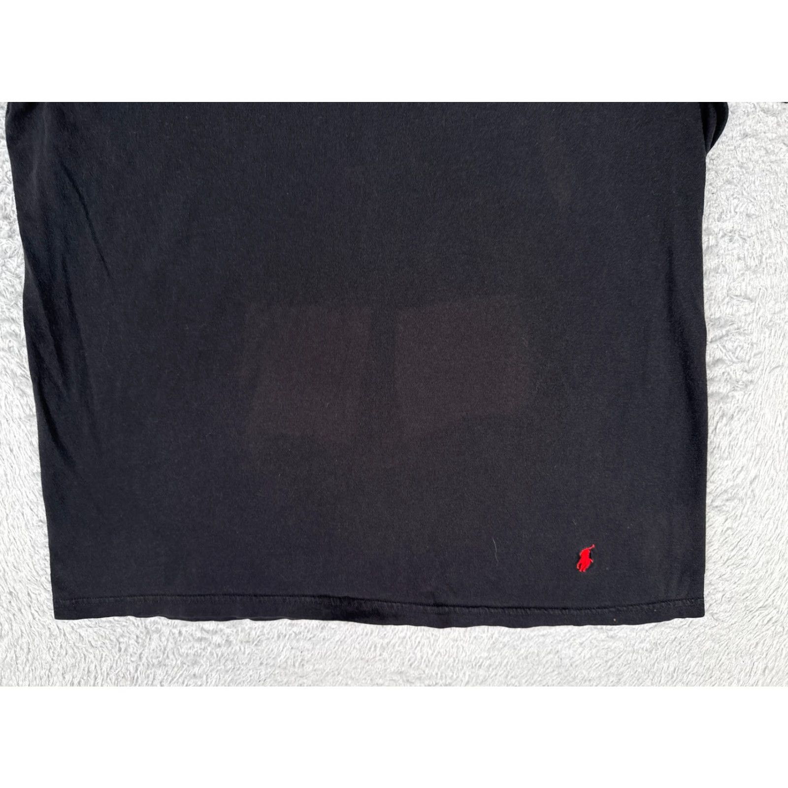 Ralph Lauren Polo Ralph Lauren Shirt Adult Large Black 100% Cotton V-Neck Short Sleeve Size US L / EU 52-54 / 3 - 5 Thumbnail