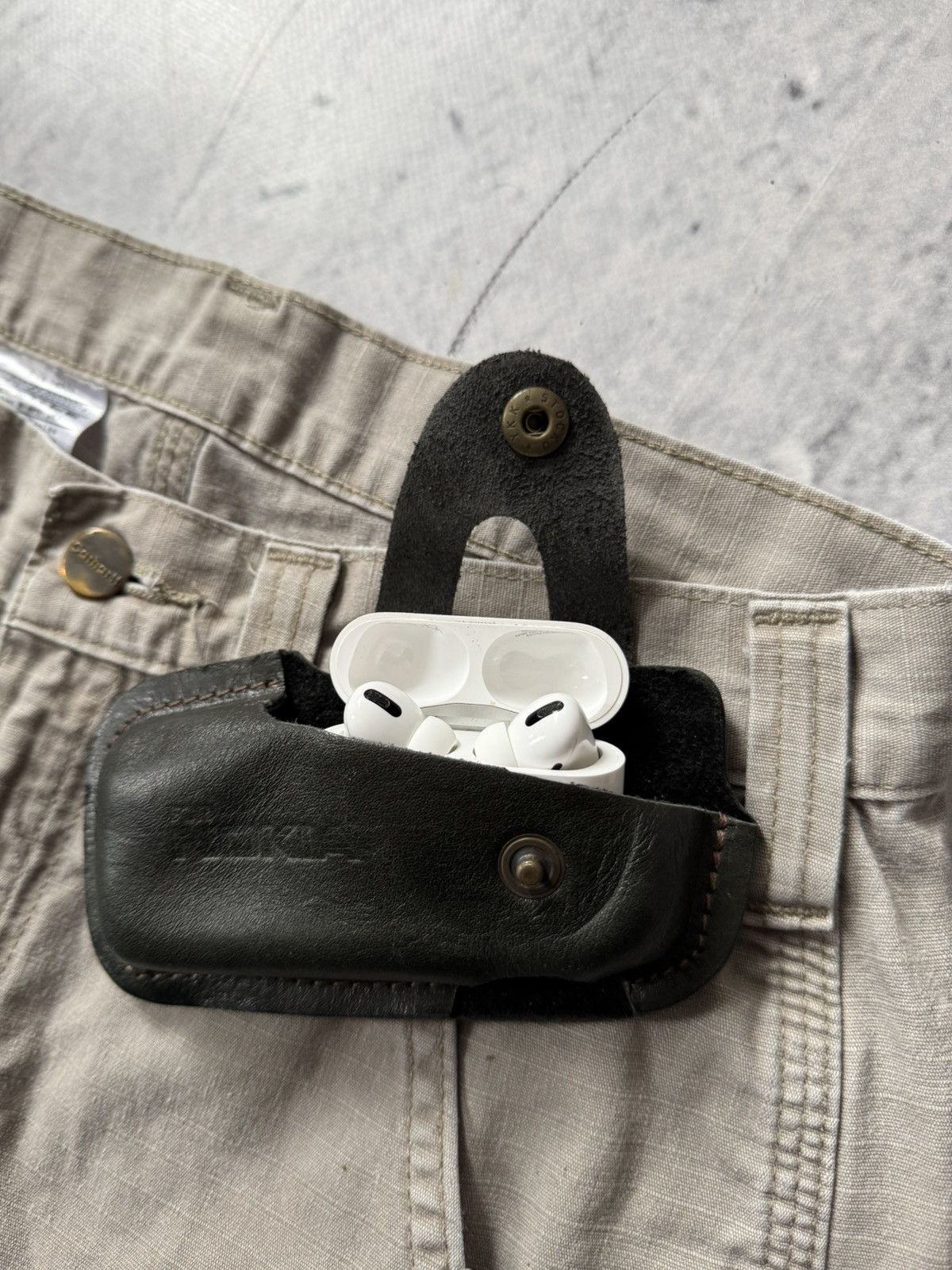 Leather × Vintage 00s NOKIA Vintage Brown case for Phone or airPods leather Size ONE SIZE - 2 Thumbnail