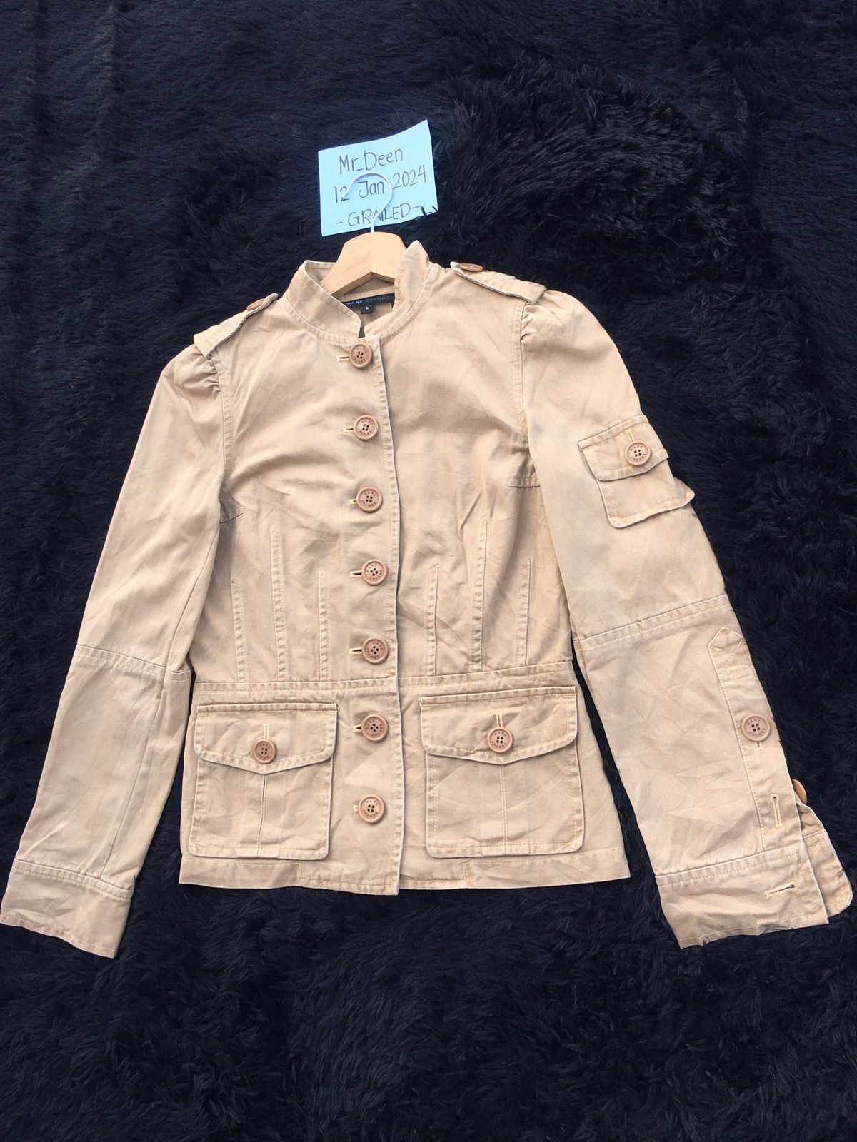 Marc Jacobs Rare Vintage Marc Jacobs Buttons Jacket Size S / US 4 / IT 40 - 3 Thumbnail