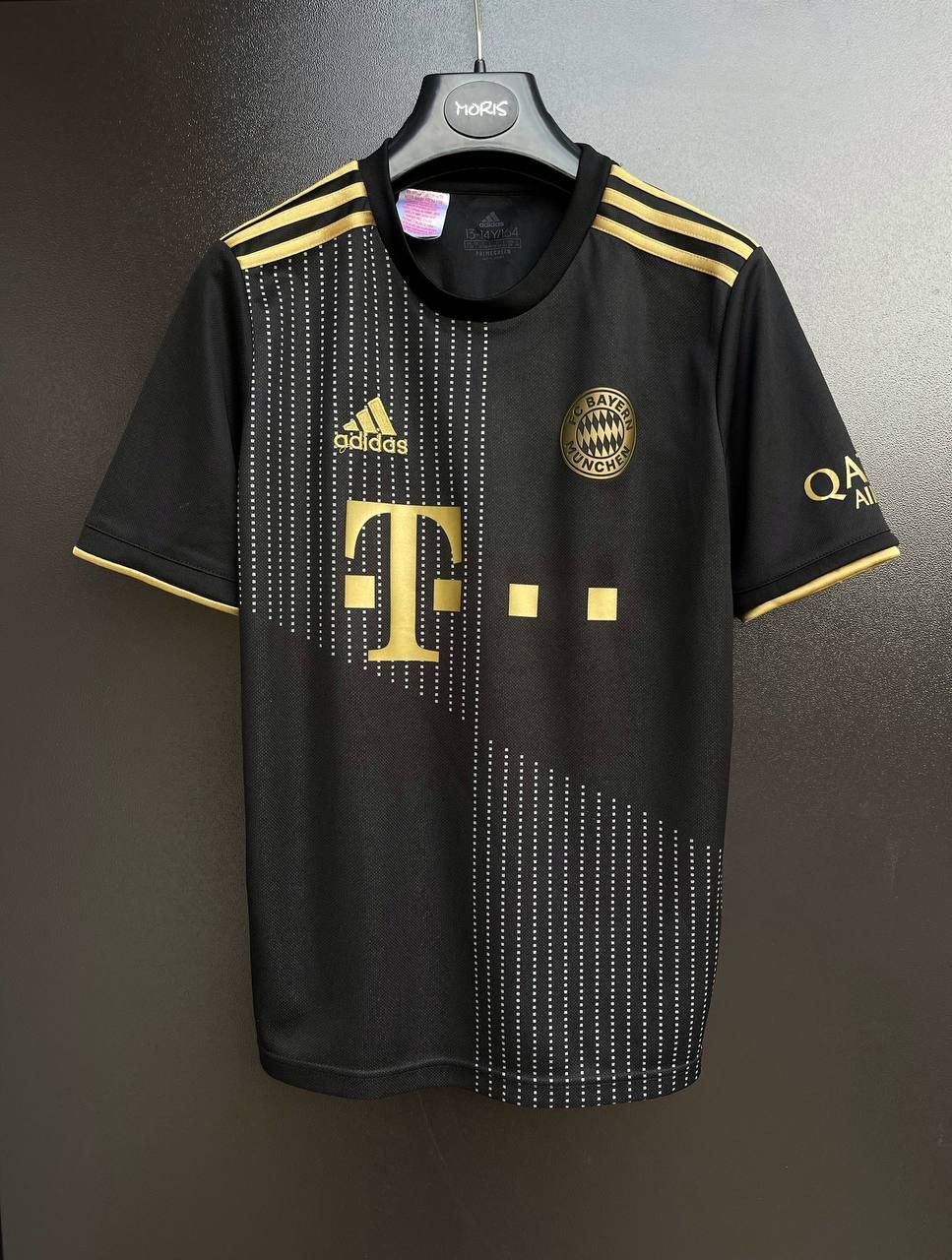 Pre-owned Adidas X Soccer Jersey Bayern Munich Jersey 2021 2022 Away Shirt 164 In Black