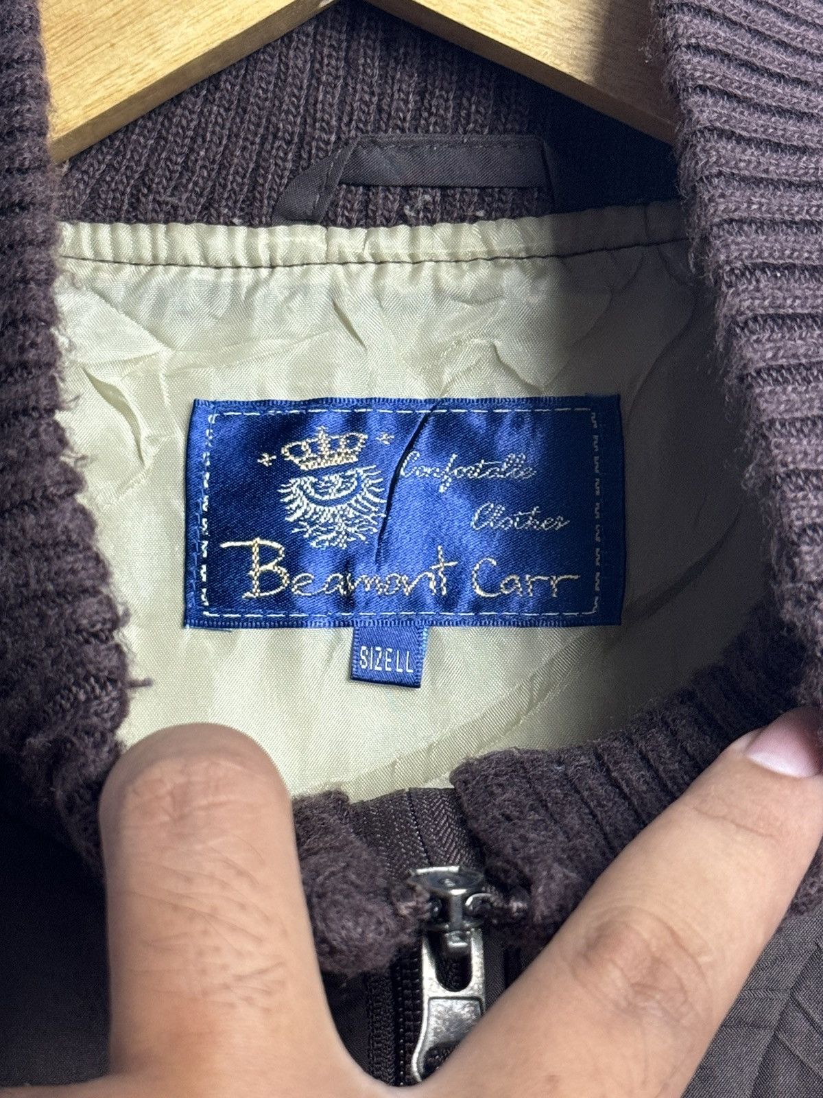 If Six Was Nine × Japanese Brand × Le Grande Bleu (L.G.B.) Beaumont Carr Puffer Vest Lgb style Size US L / EU 52-54 / 3 - 5 Thumbnail