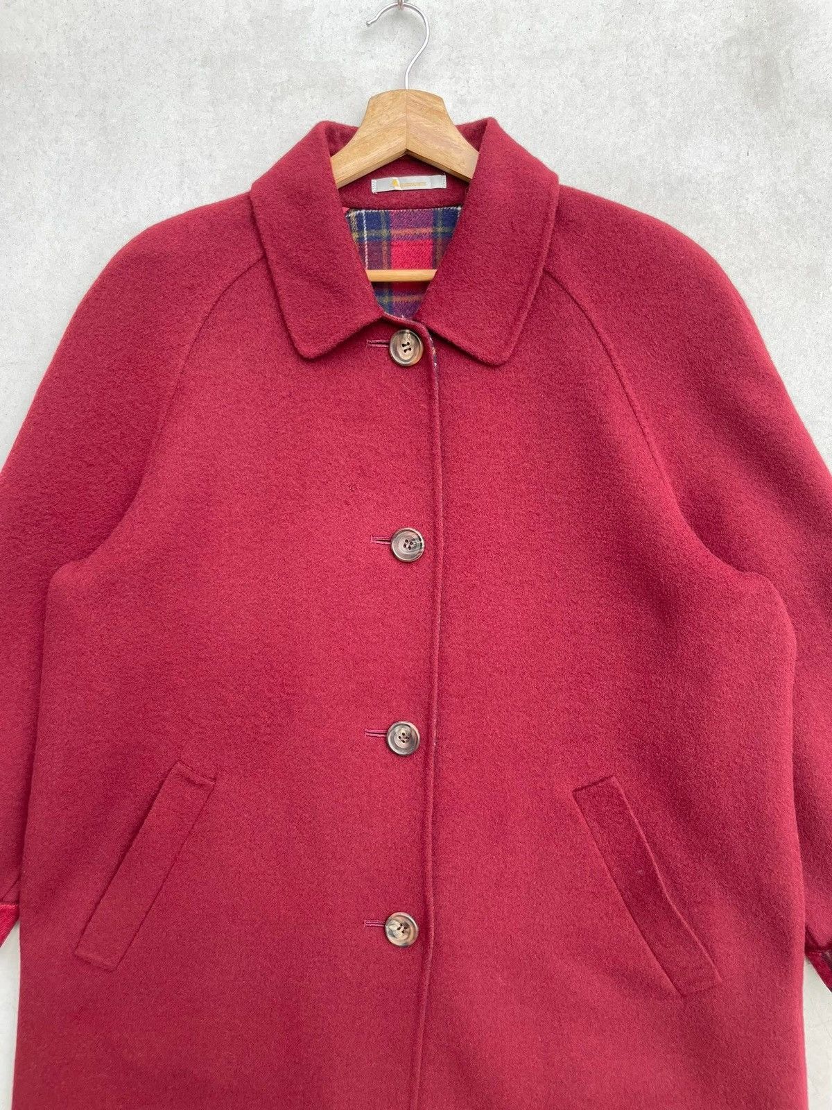 Aquascutum 🔥Accept Binding Offer🔥 Aquascutum Wool Overcoat Jacket Size US M / EU 48-50 / 2 - 4 Thumbnail