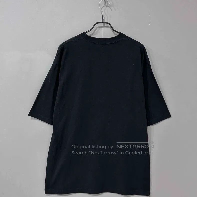Balenciaga Balenciaga Black Embroidered GW Short Sleeve T-Shirt Size US S / EU 44-46 / 1 - 4 Thumbnail