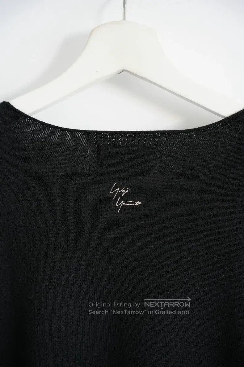 Yohji Yamamoto YOHJI YAMAMOTO Signature Embroidered Cashmere Long-Sleeved Size US L / EU 52-54 / 3 - 4 Thumbnail